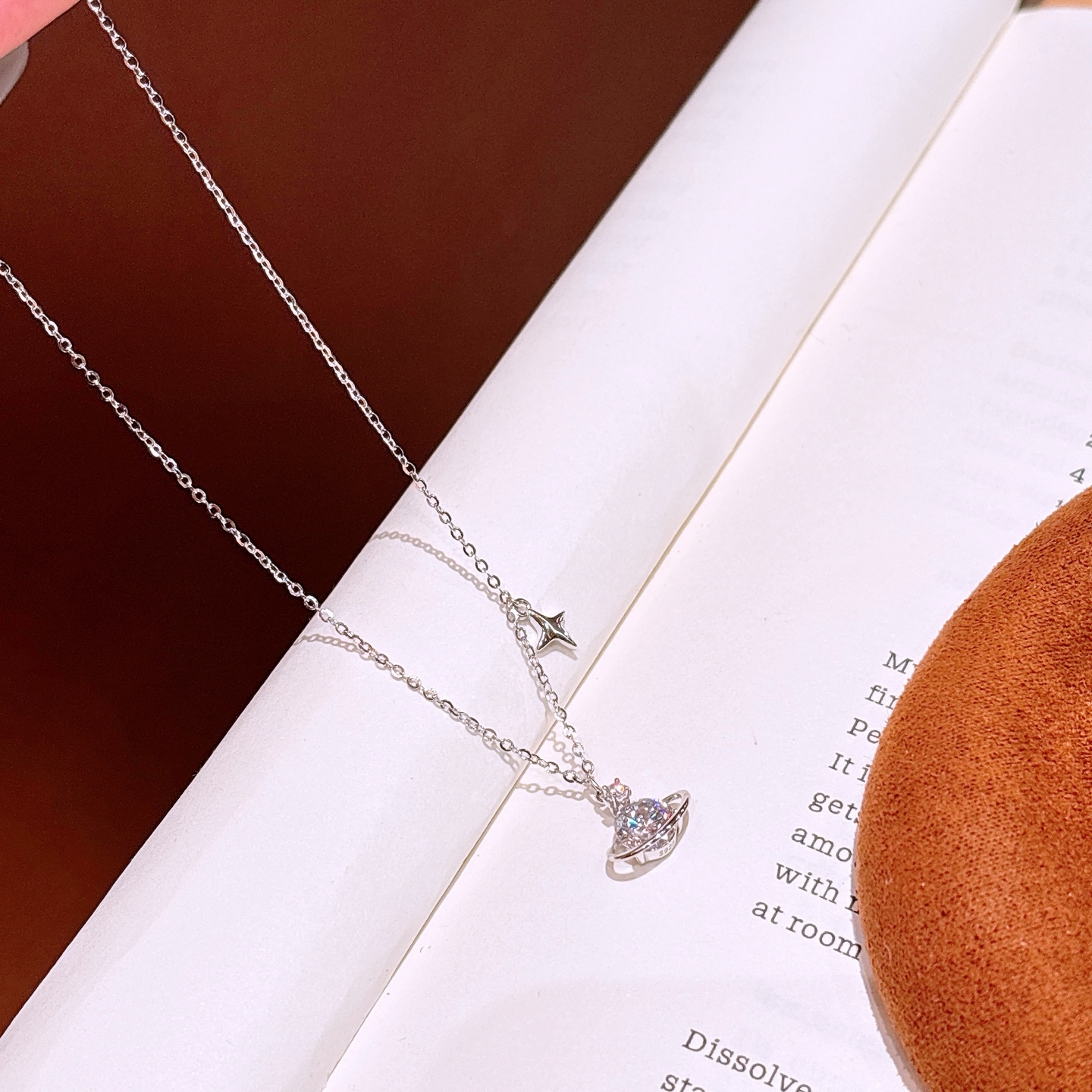 Low Allergy Silver Necklace Sweet & Cool Banquet Silver