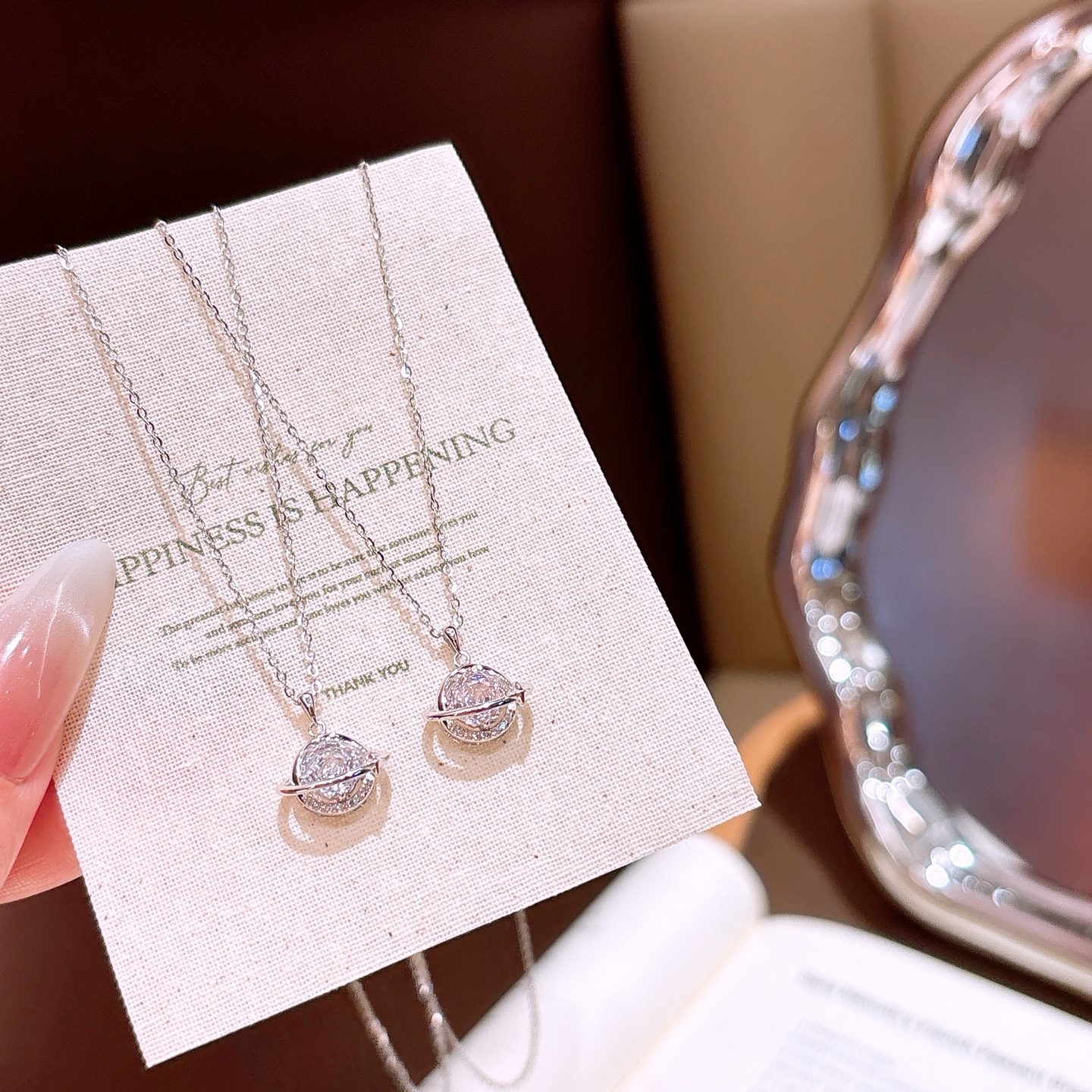 Low Allergy Silver Necklace Fresh Self-love Silver