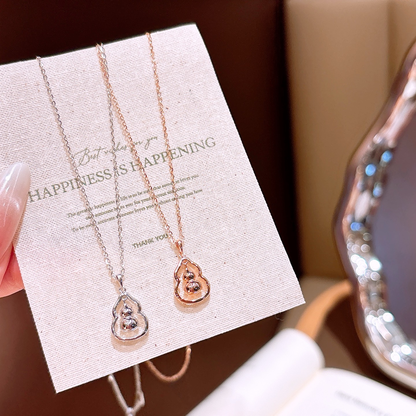 925 Silver Necklace Light Luxury Wedding Silver