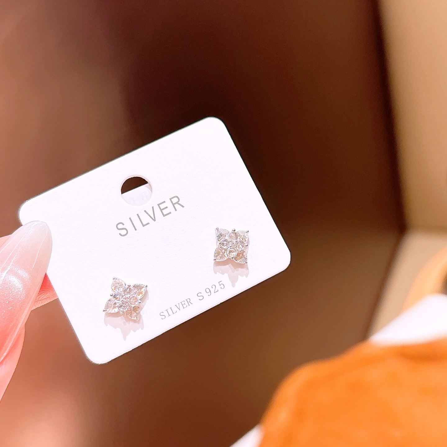 Nickel Free Silver Earrings Ethereal Travel Silver