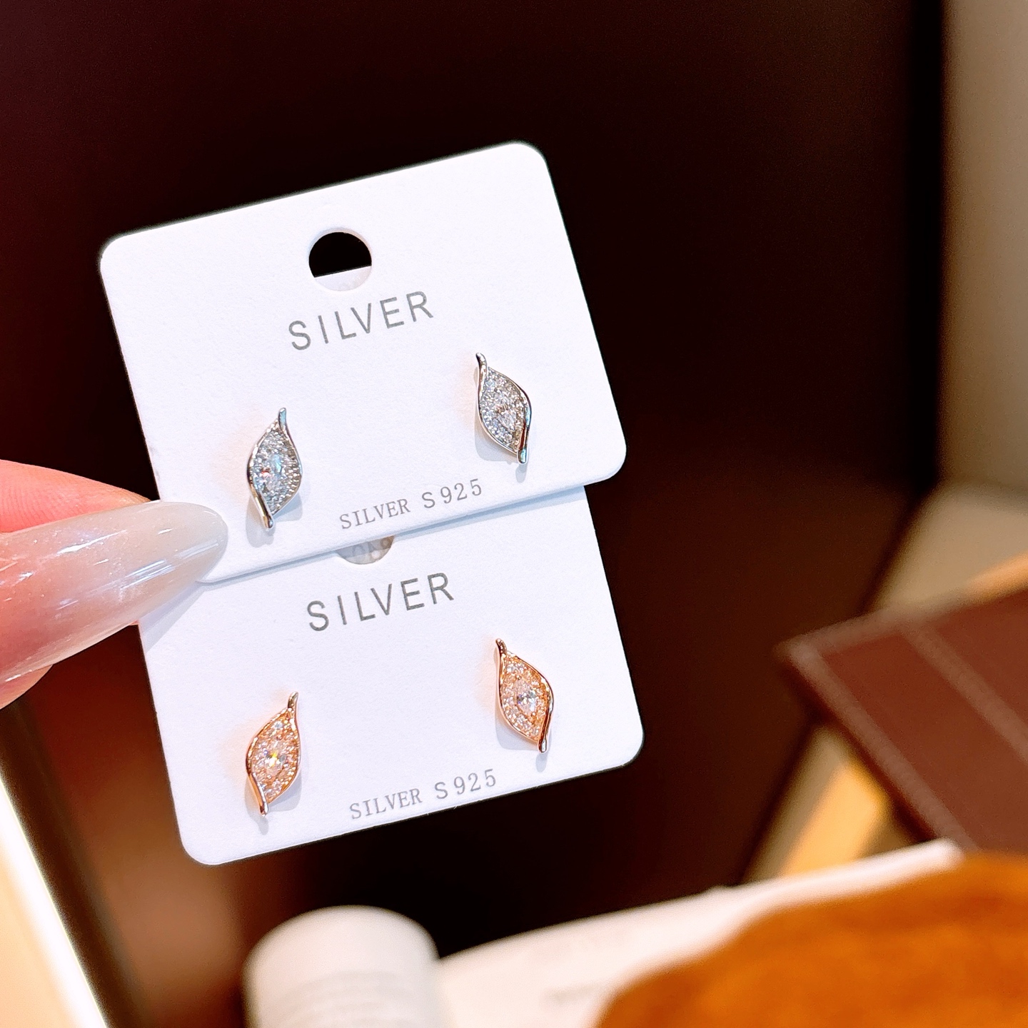 Fine Silver Earrings Vintage Anniversary Silver