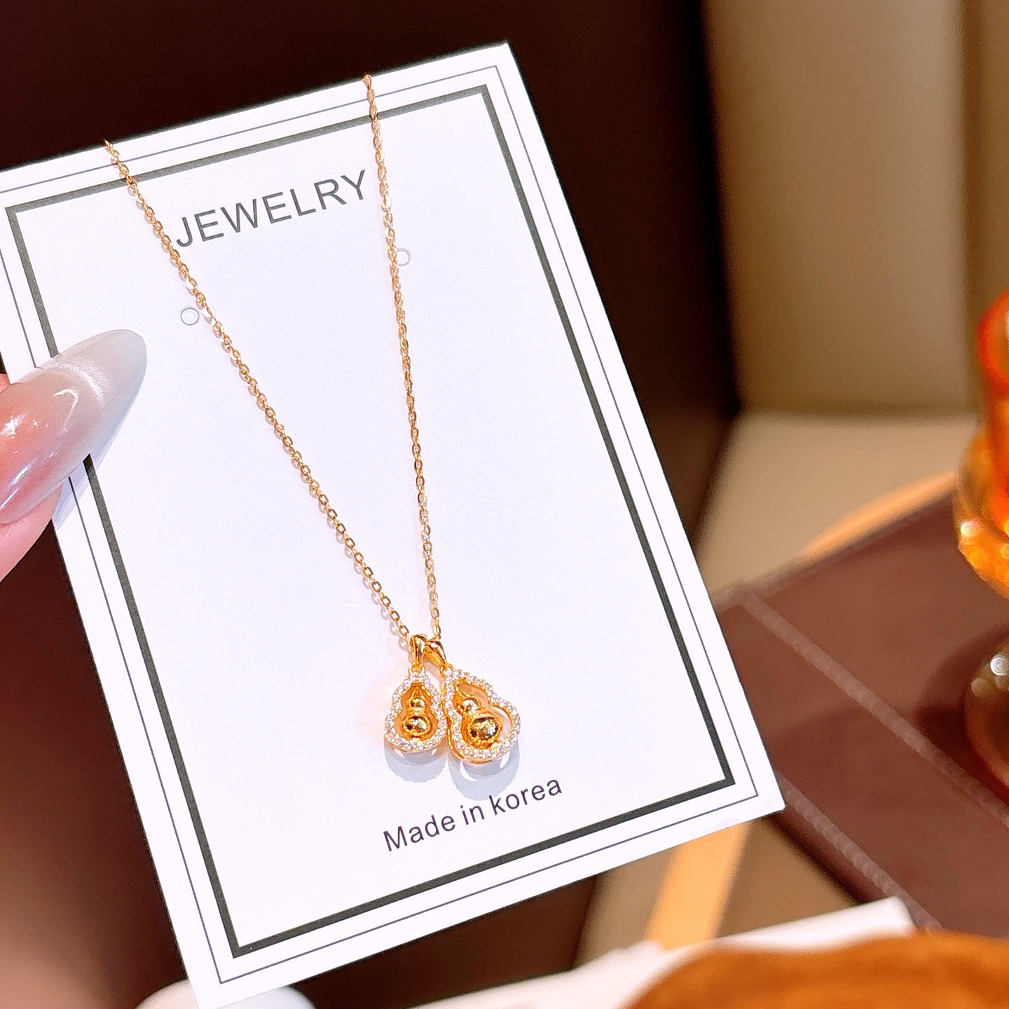 925 Silver Necklace Fashion Valentine's Day Silver