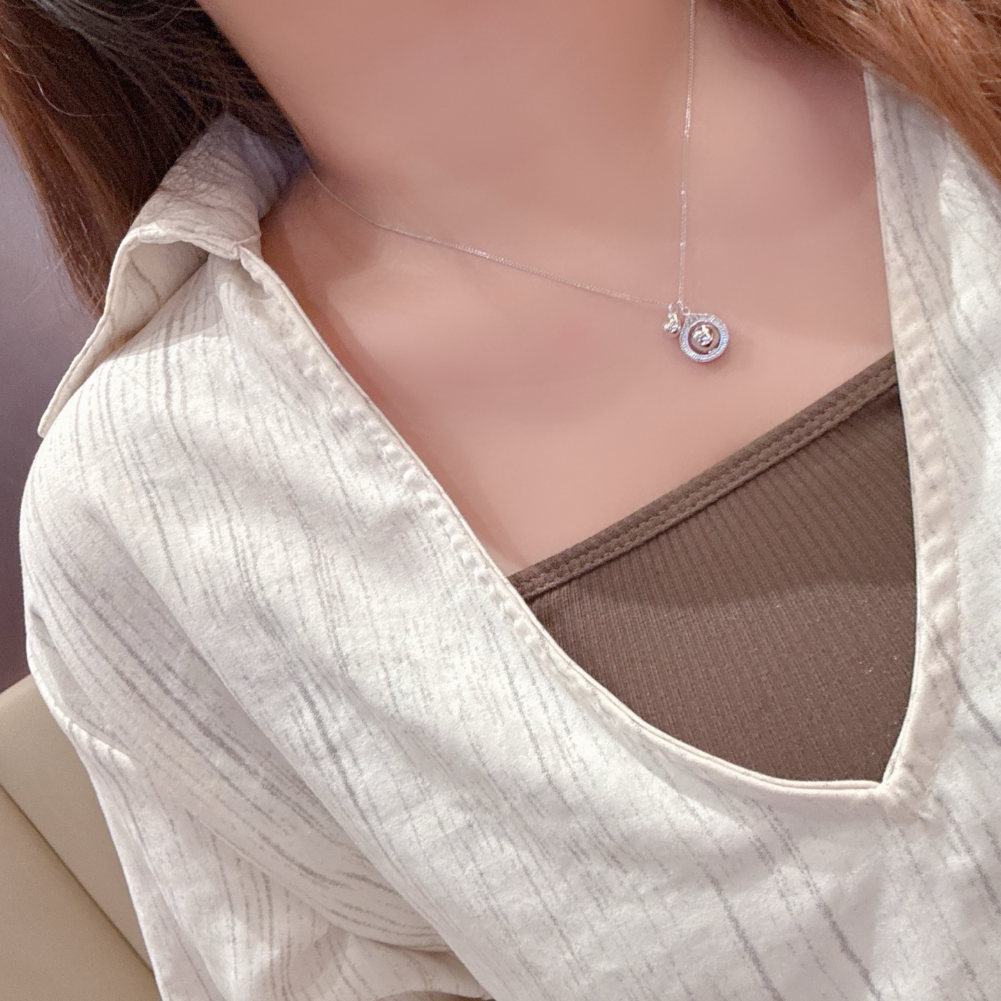 ファッションニッケル無添加銀ネックレスゴールド 婚姻届提出