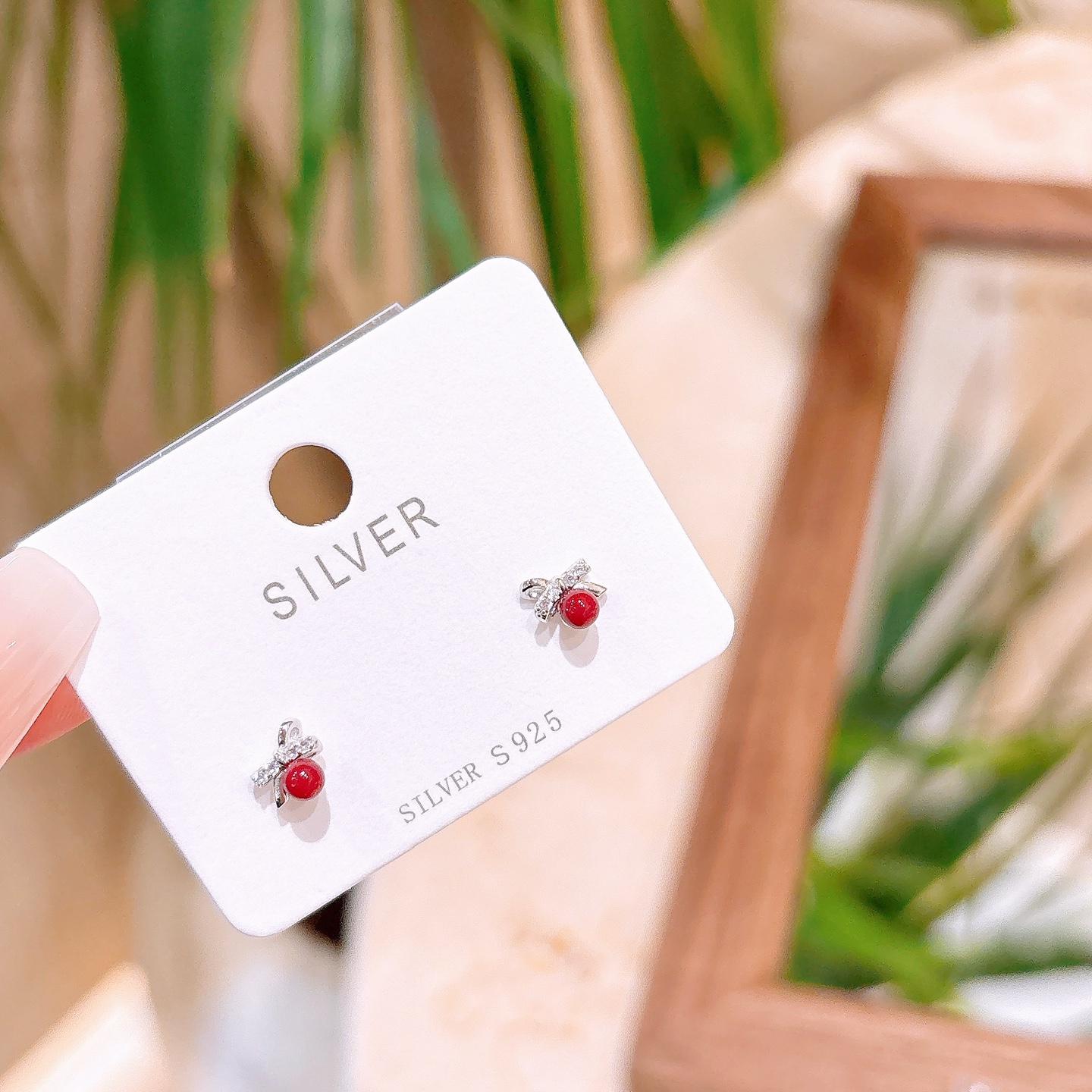 Nickel Free Silver Earrings Vintage Confession Gold