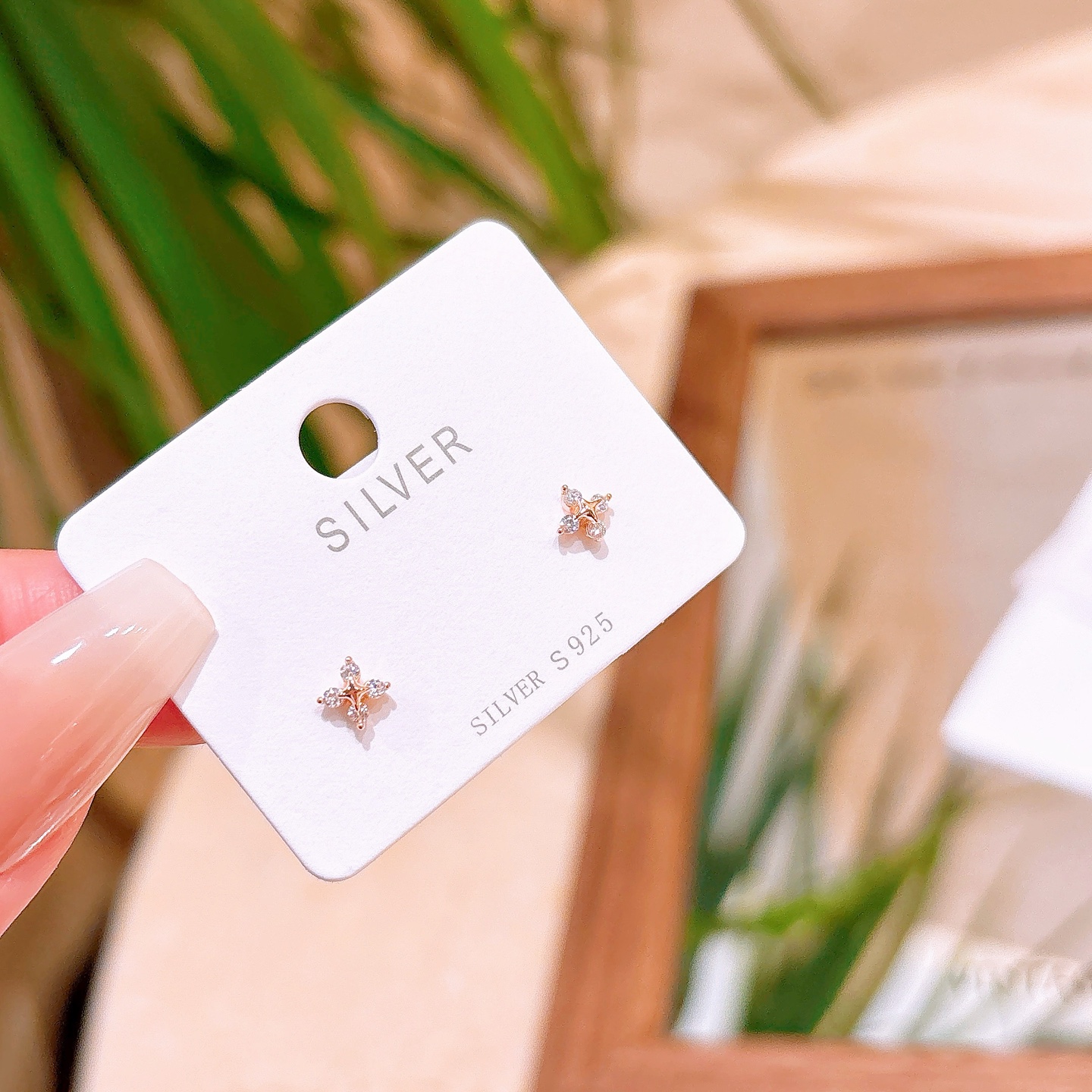 Hypoallergenic Silver Earrings Delicate Date Night Silver