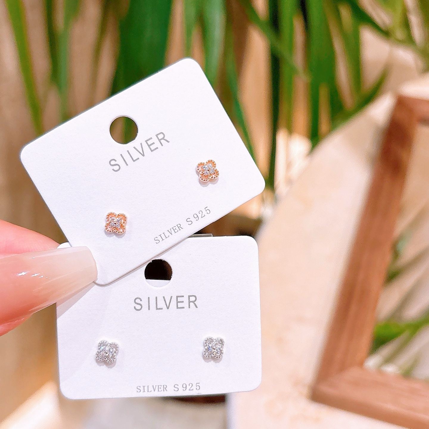 Nickel Free Silver Earrings Dainty Everyday Wear Gold