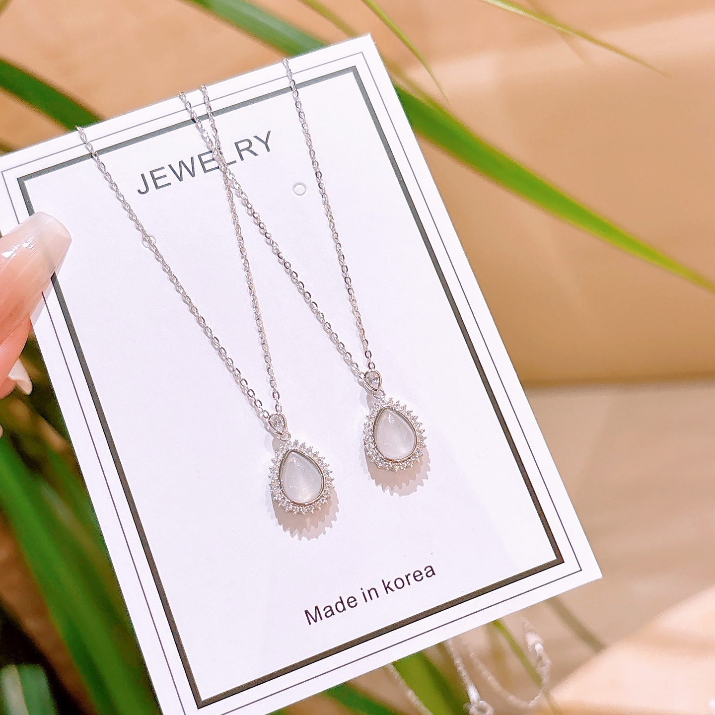 Fine Silver Necklace Pure Mother's Birthday Gold