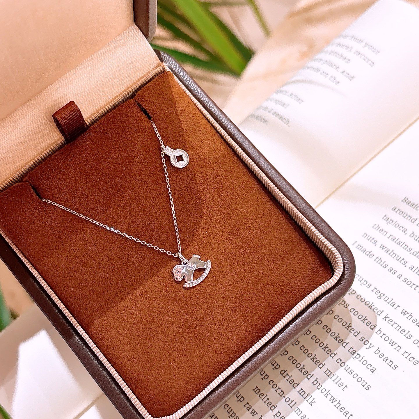 S925 Sterling Silver Necklace Chic Gift for Her Silver