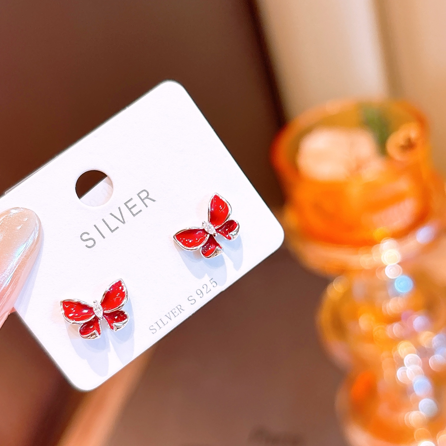 Hypoallergenic Silver Earrings Romantic Bestie Gift Gold