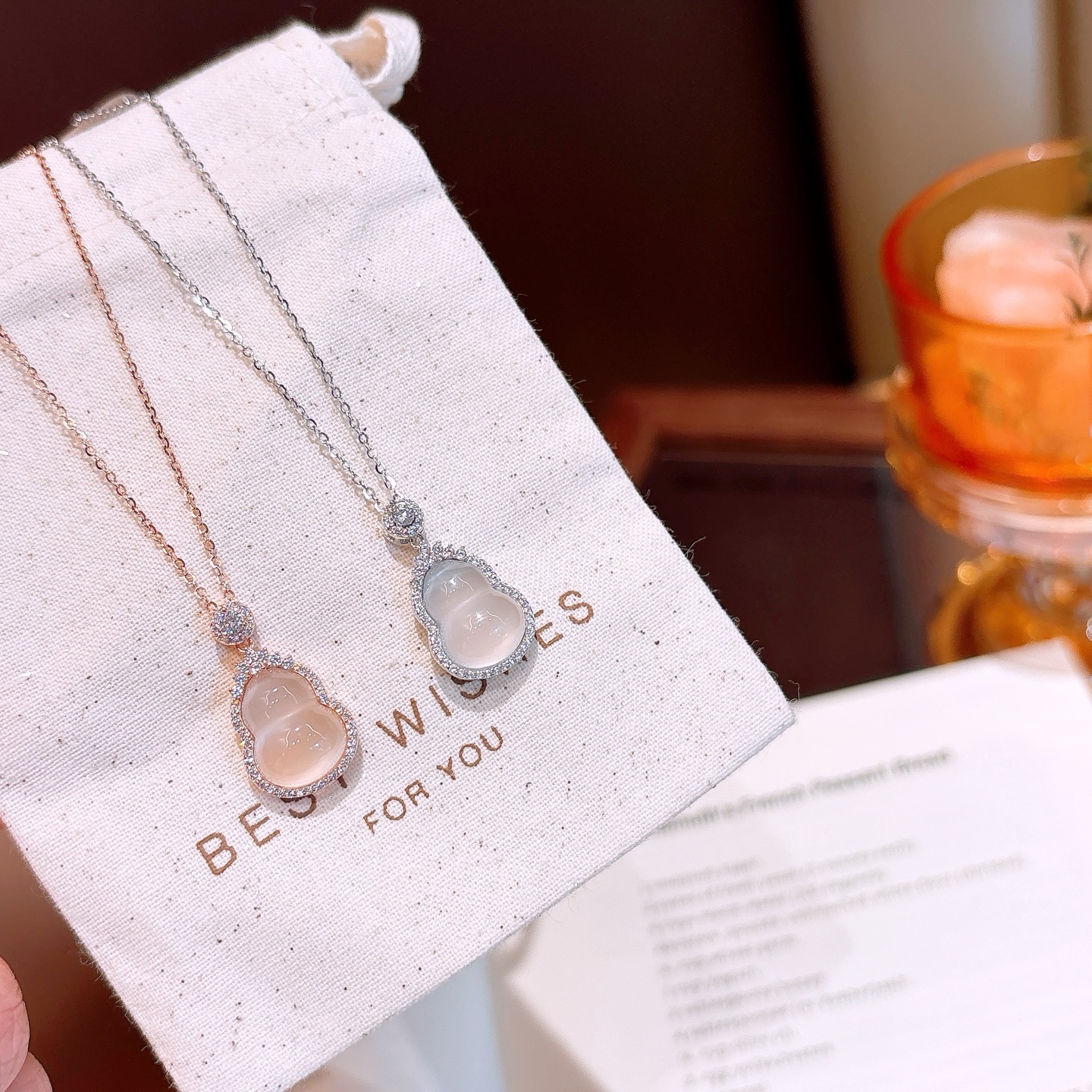 Solid Silver Necklace Precision Mother's Day Gold