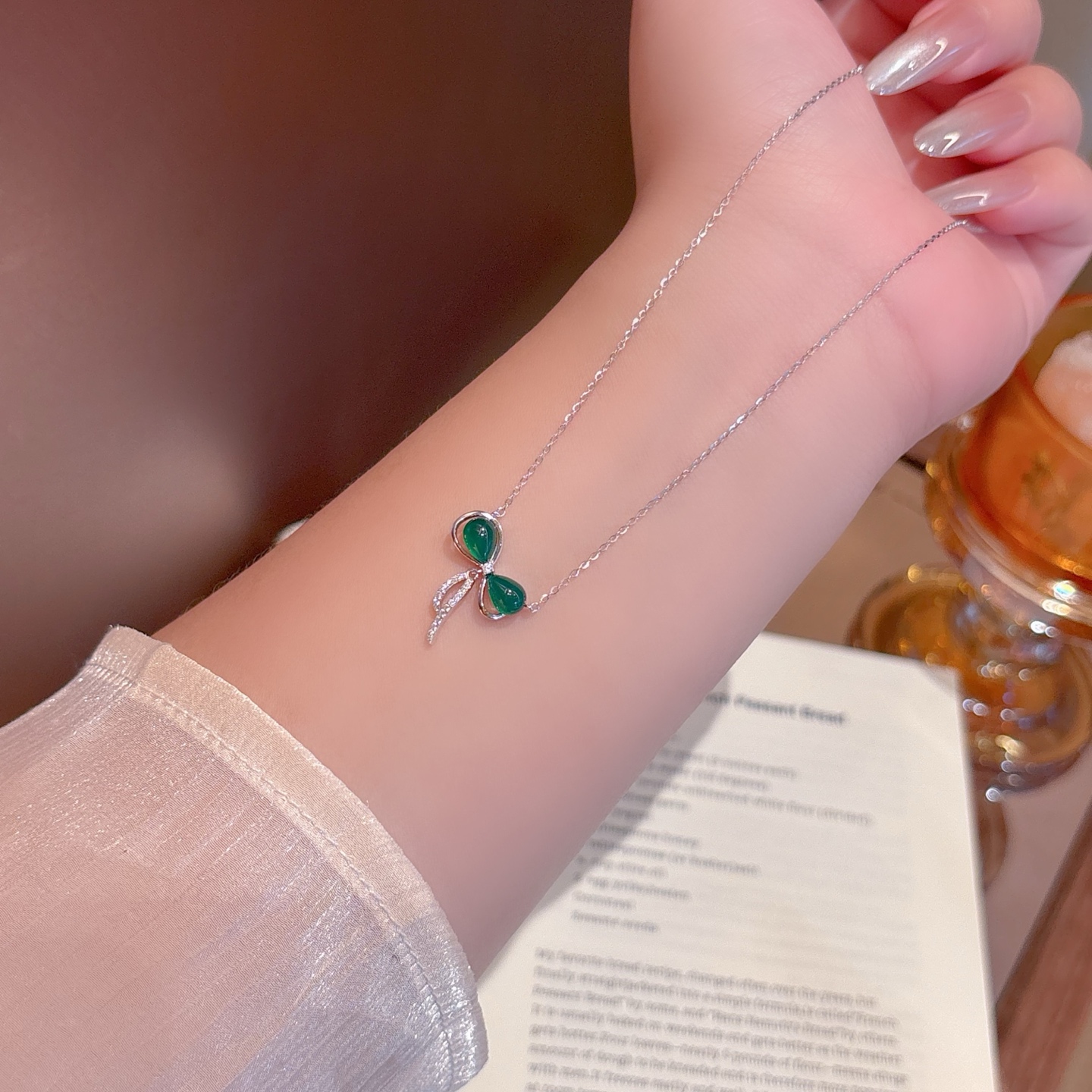 925 Silver Necklace Ultra Minimal Father's Day Gold