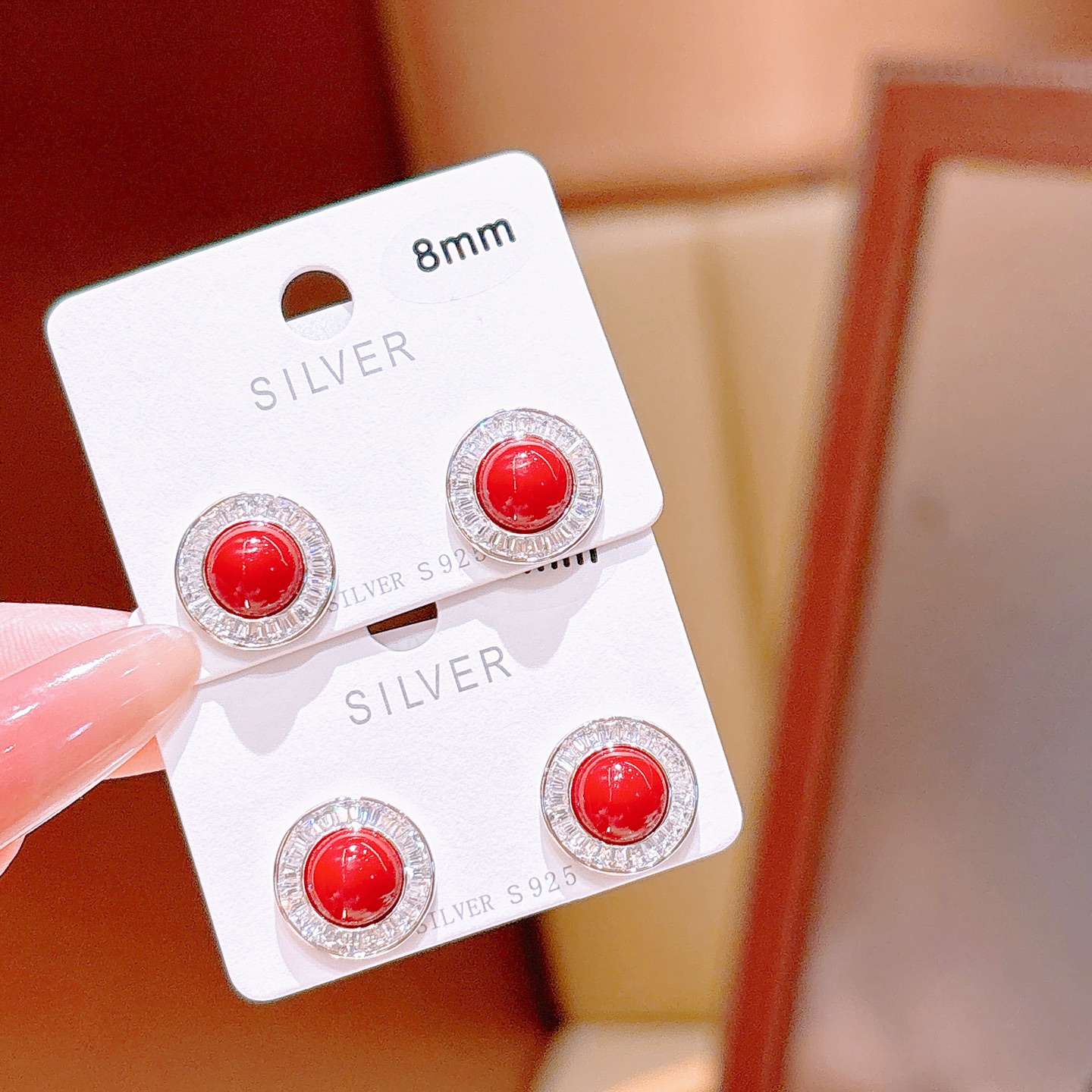 High Polish Silver Earrings Premium Wedding Registration Gold