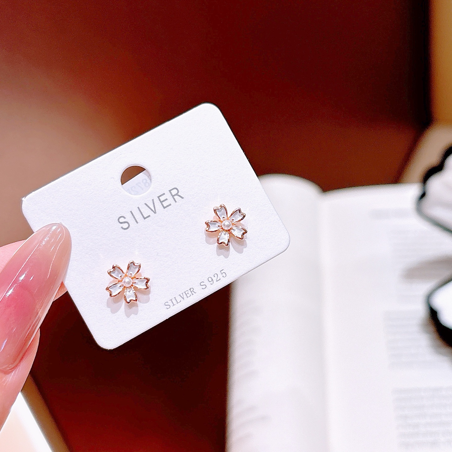 High Polish Silver Earrings Ultra Minimal Workplace Gold