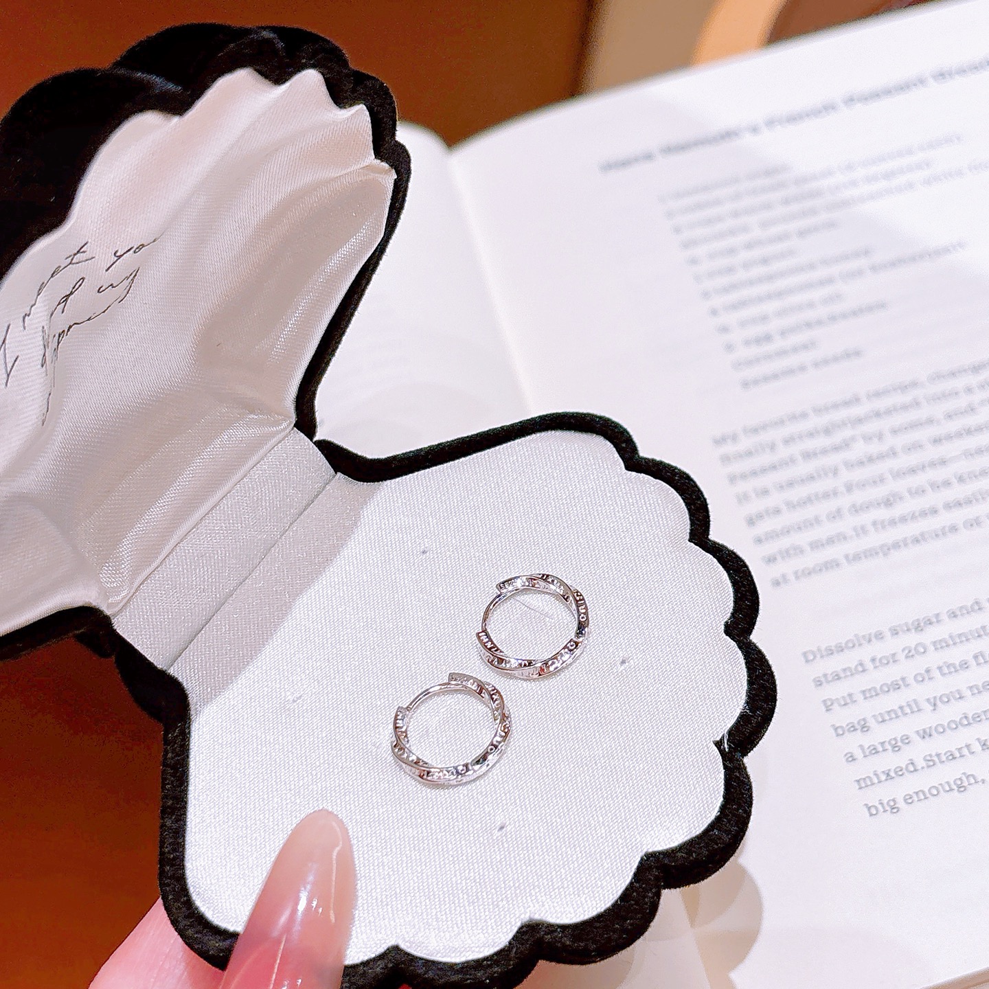 925 Silver Ear Cuffs Minimalist Mother's Birthday Silver