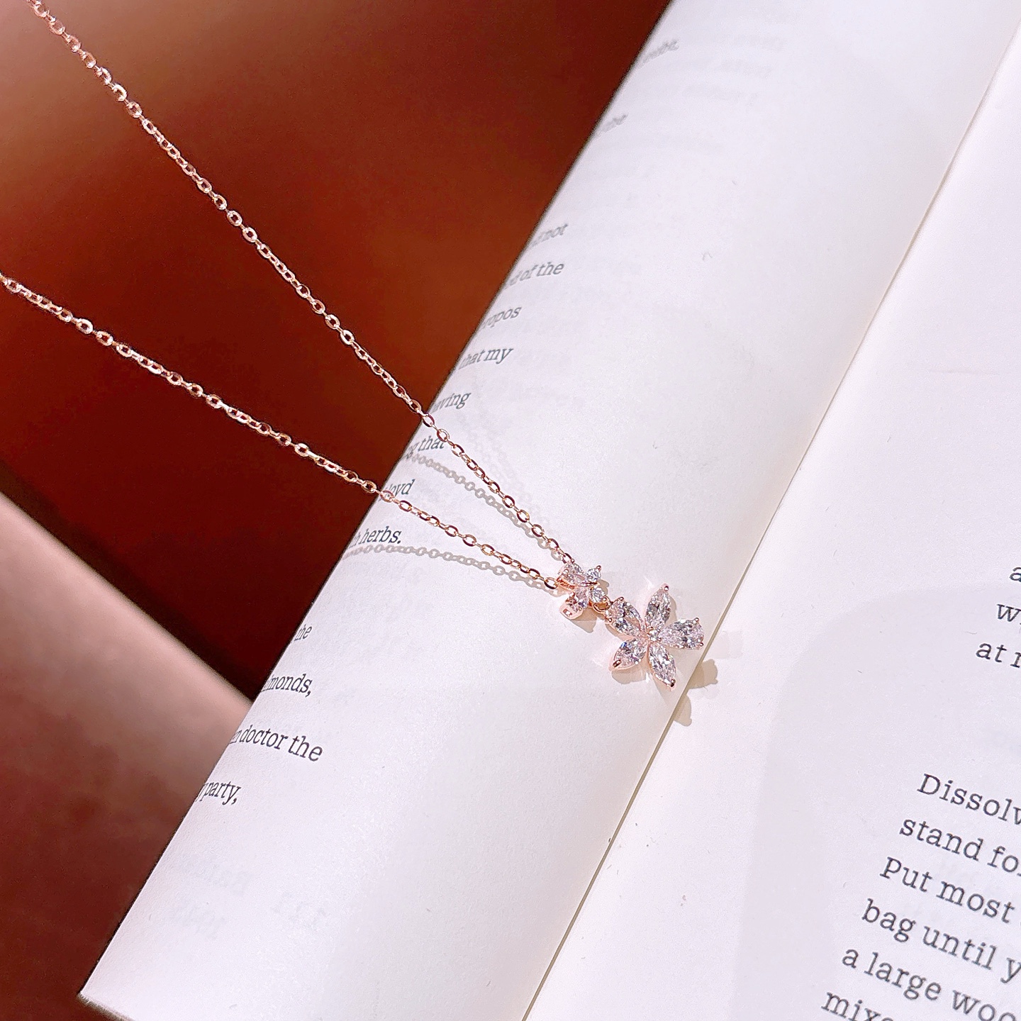 S925 Sterling Silver Necklace Lively Bestie Gift Silver