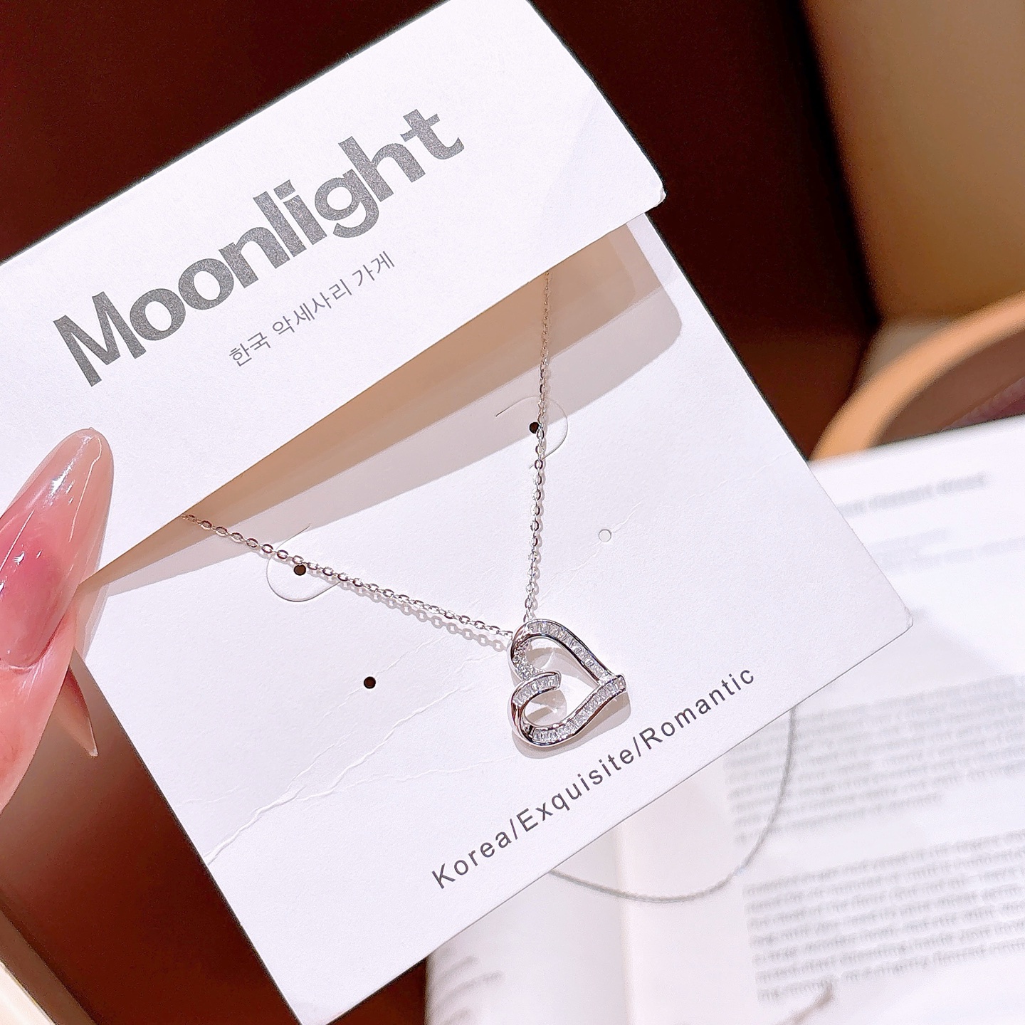 シック純銀ネックレスゴールド 晩餐会