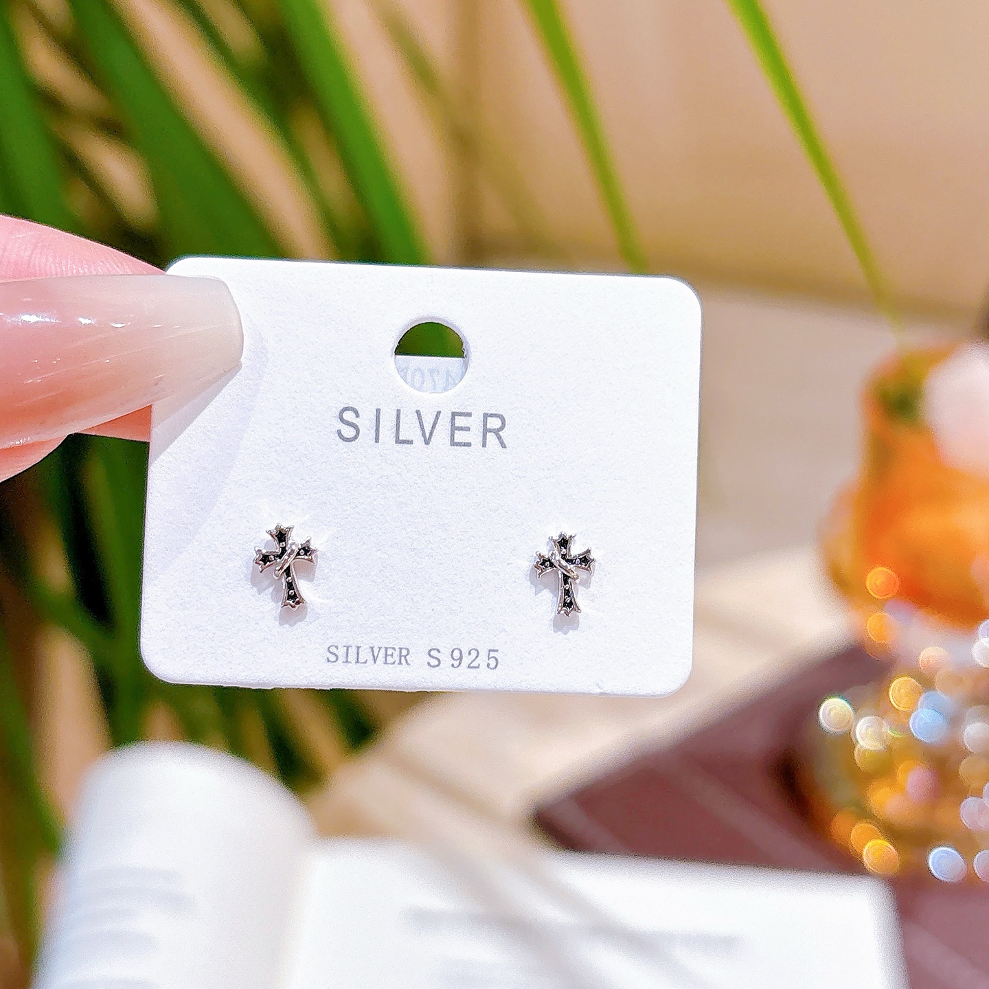 High Polish Silver Earrings Elegant Proposal Gold