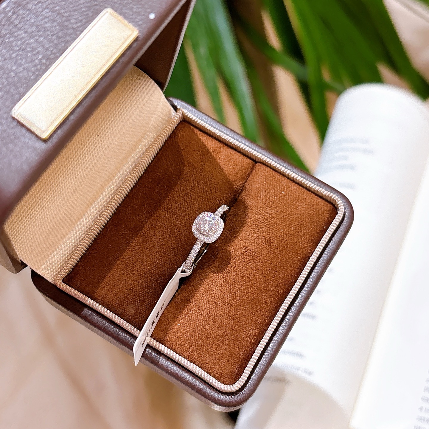 High Polish Silver Moissanite Ring Cute Engagement Gold