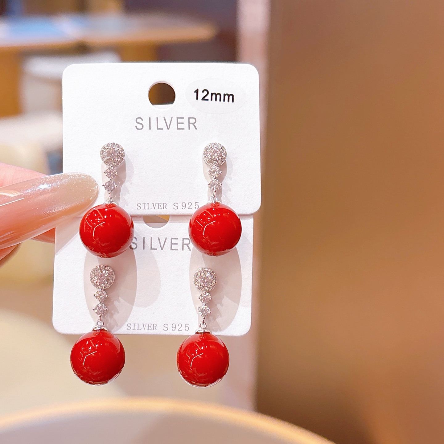 シック低アレルギー銀イヤリングシルバー 旅行