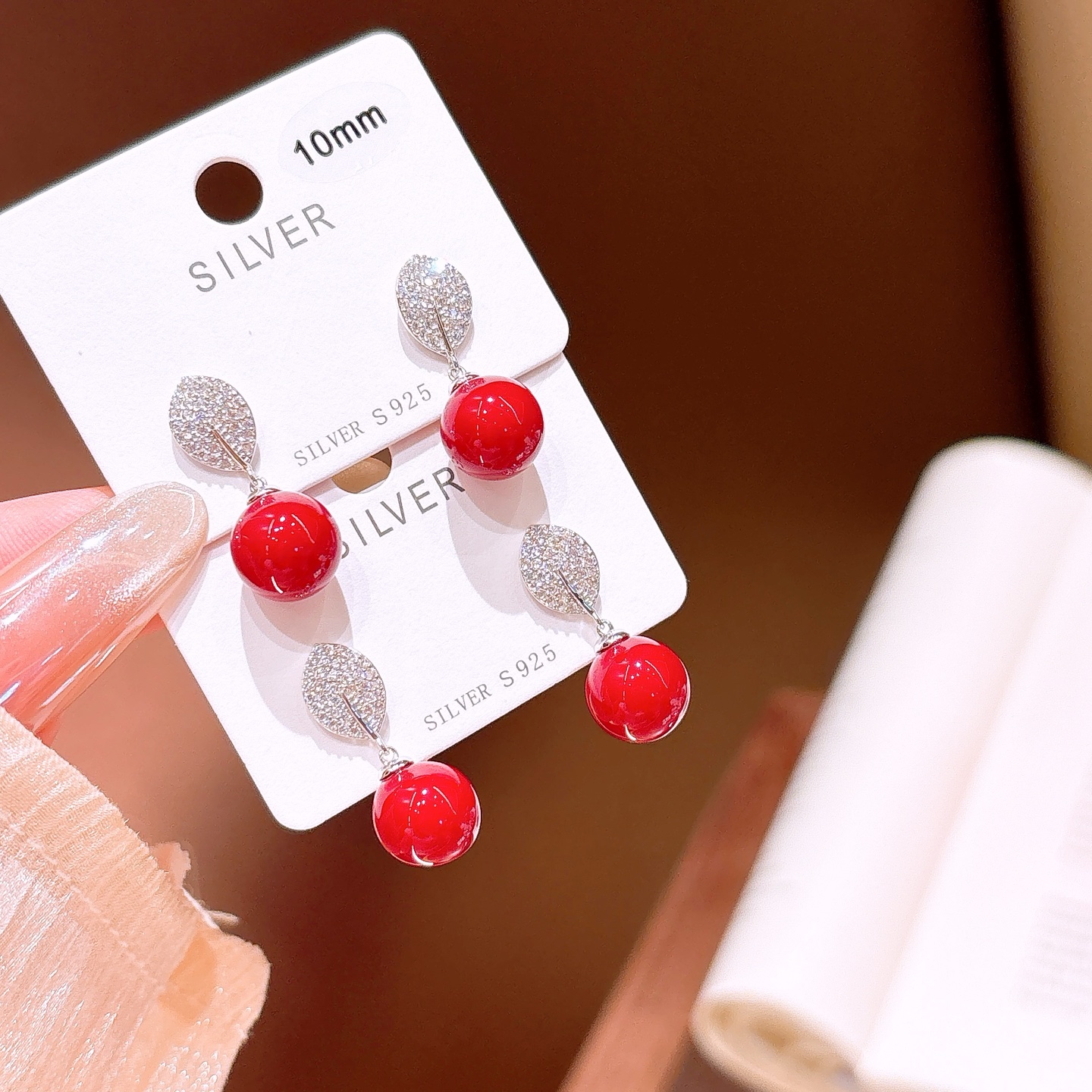 甘辛純銀イヤリングゴールド 父の日