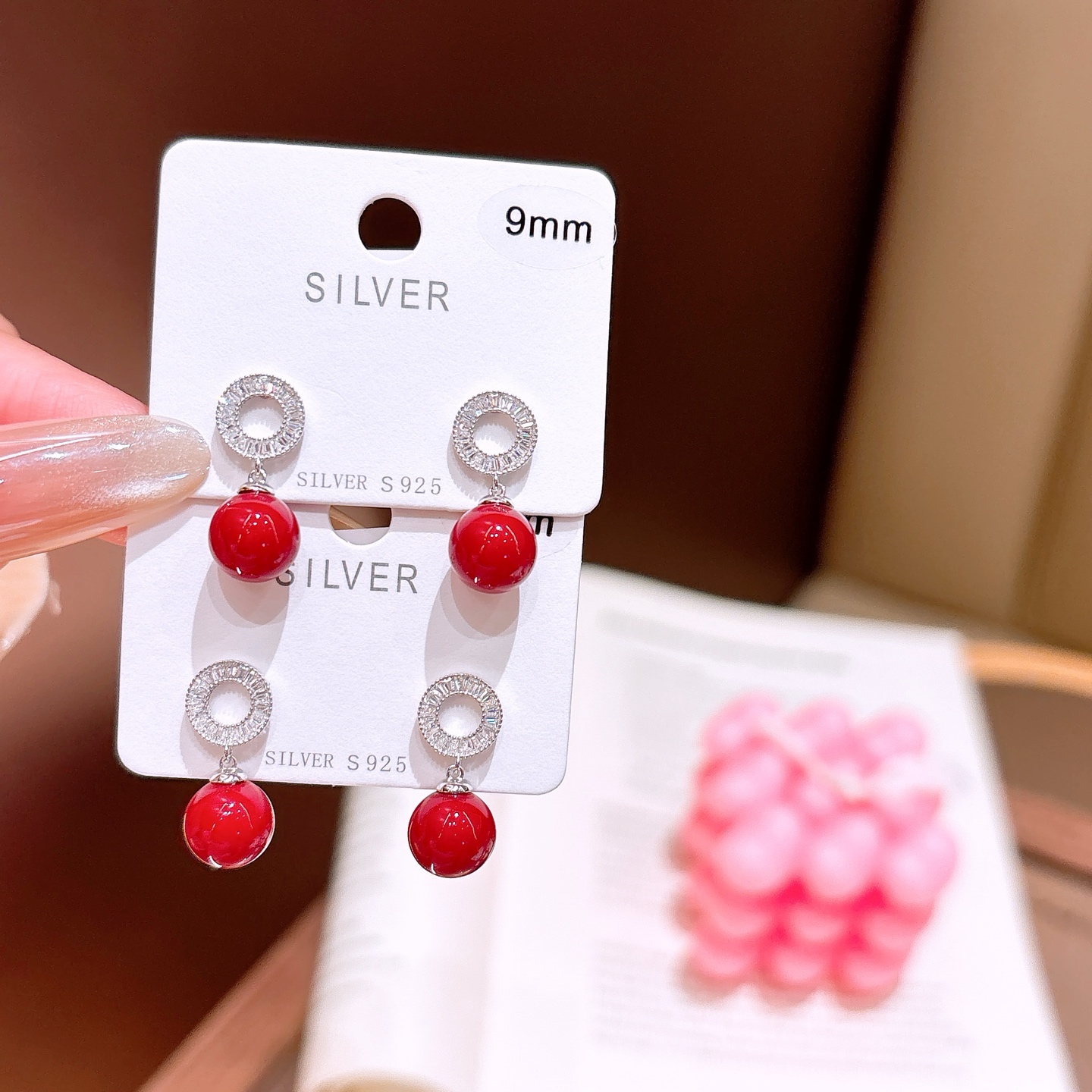 柔らか925シルバーイヤリングゴールド デート