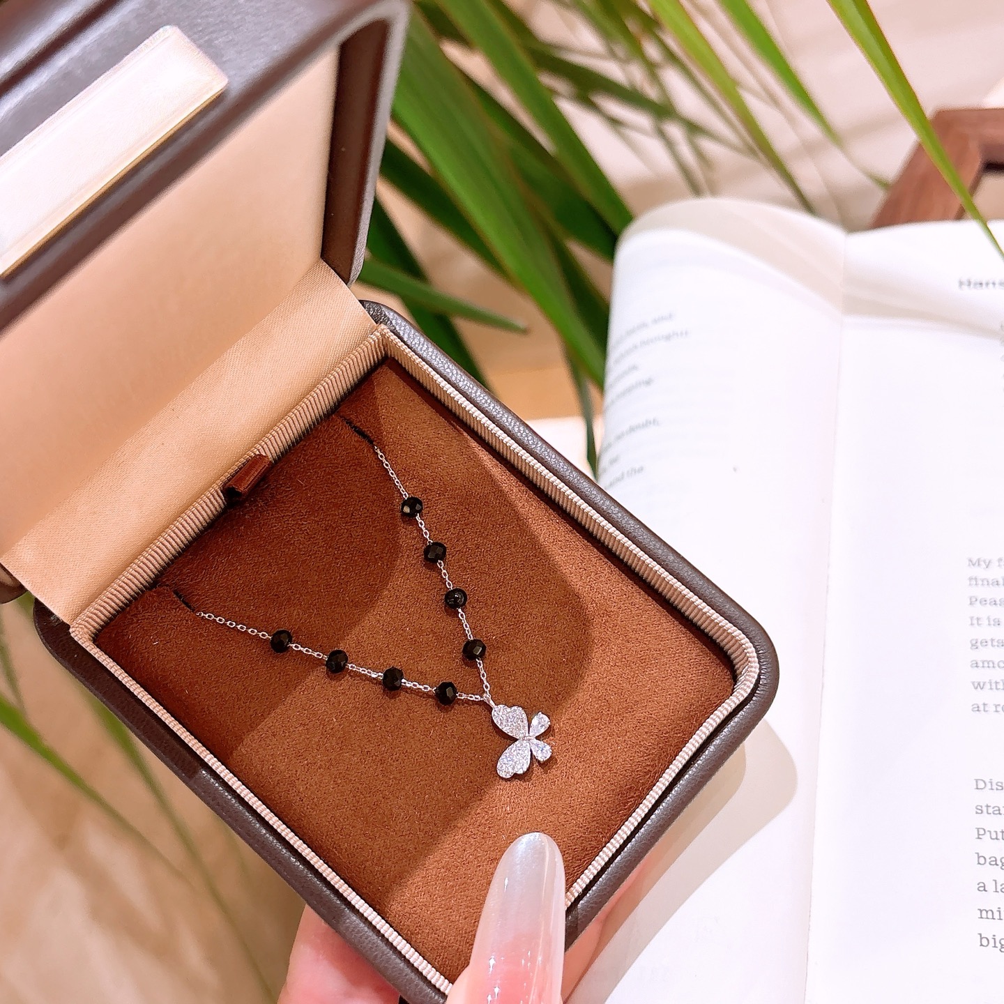 幻想的S925スターリングシルバーネックレスシルバー 卒業