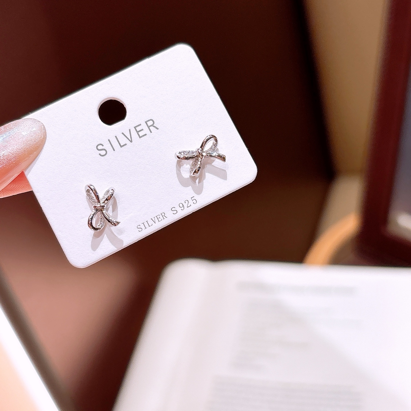 Low Allergy Silver Earrings Ins Style Graduation Gold