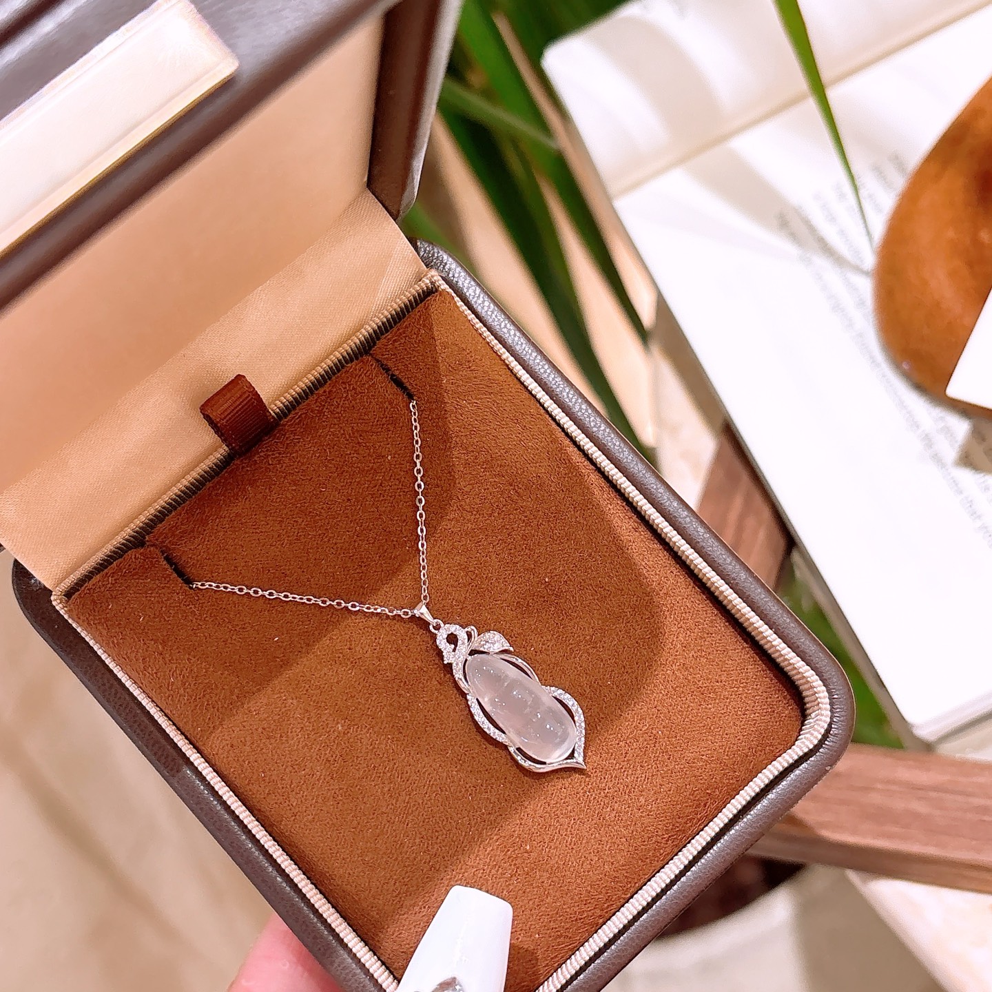 Nickel Free Silver Necklace Ultra Minimal Christmas Silver