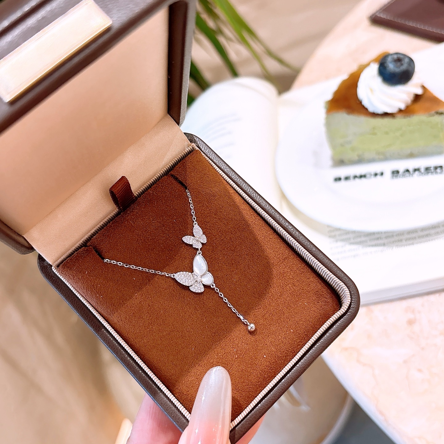 ロマンチック低アレルギー銀ネックレスゴールド 卒業