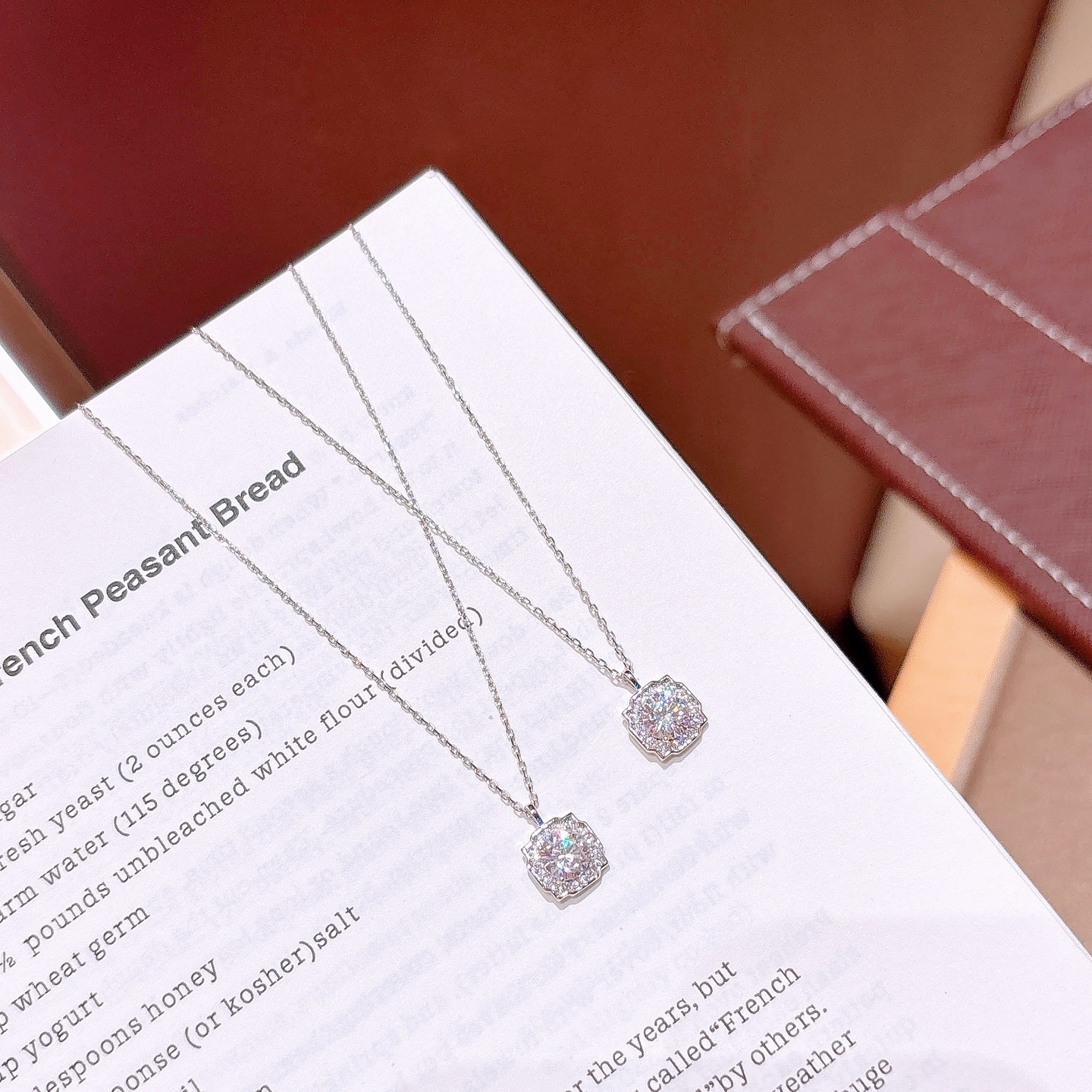 Nickel Free Silver Necklace Playful Birthday Gold