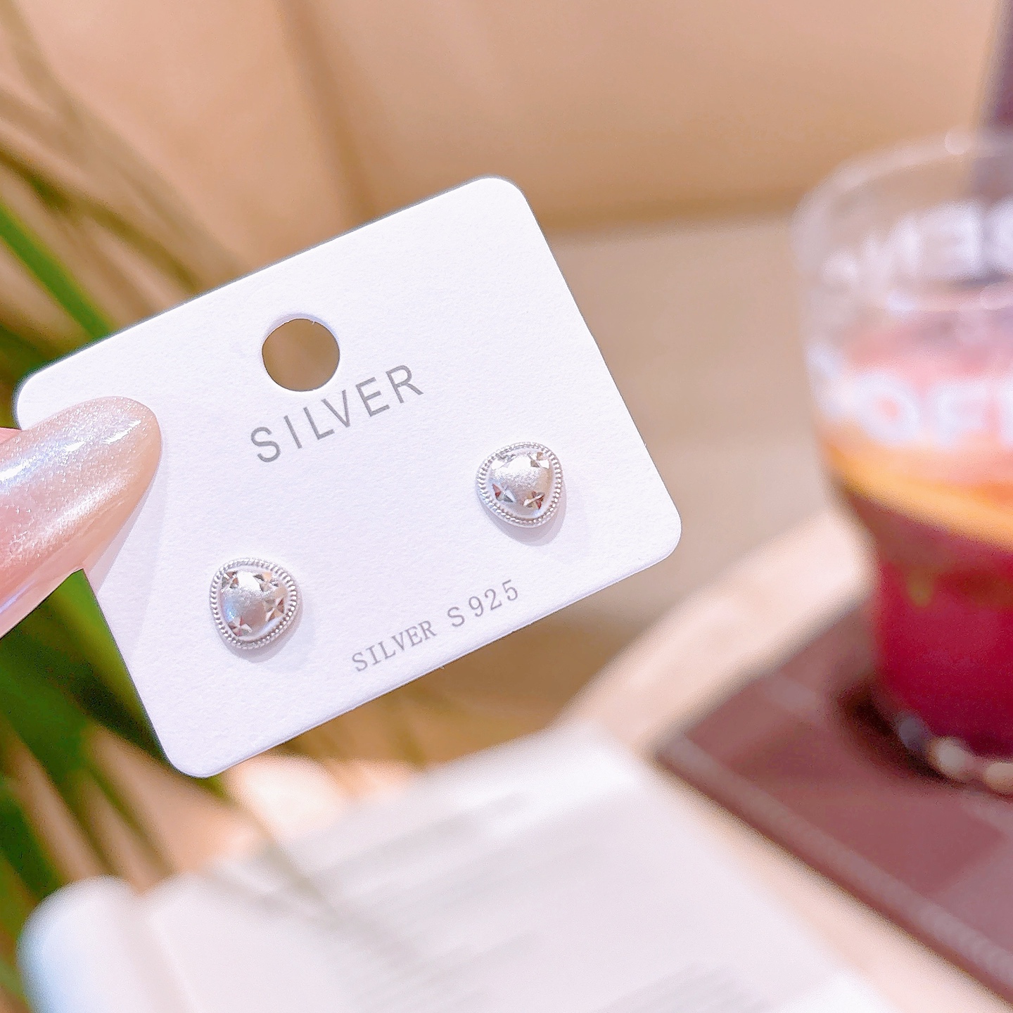 Nickel Free Silver Earrings Sweet & Cool Anniversary Gold