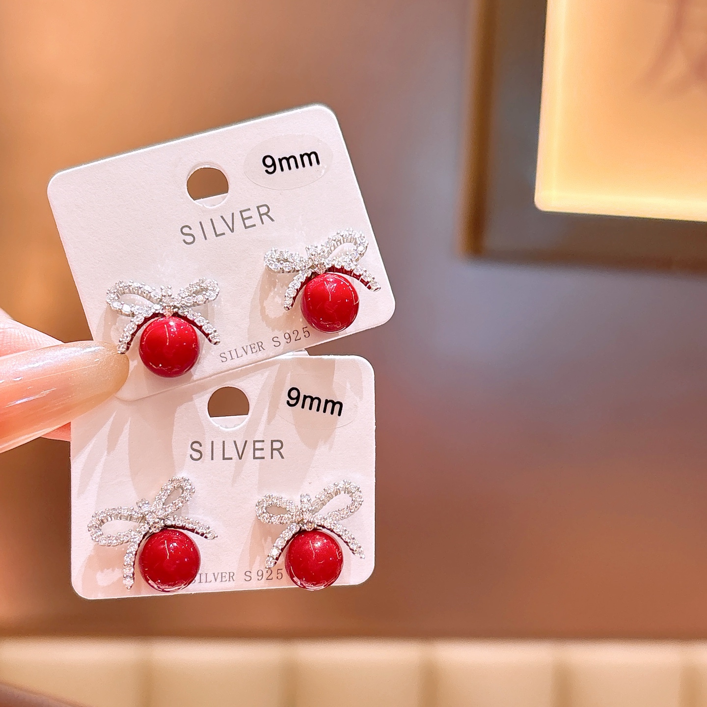 Nickel Free Silver Earrings Lively Proposal Silver