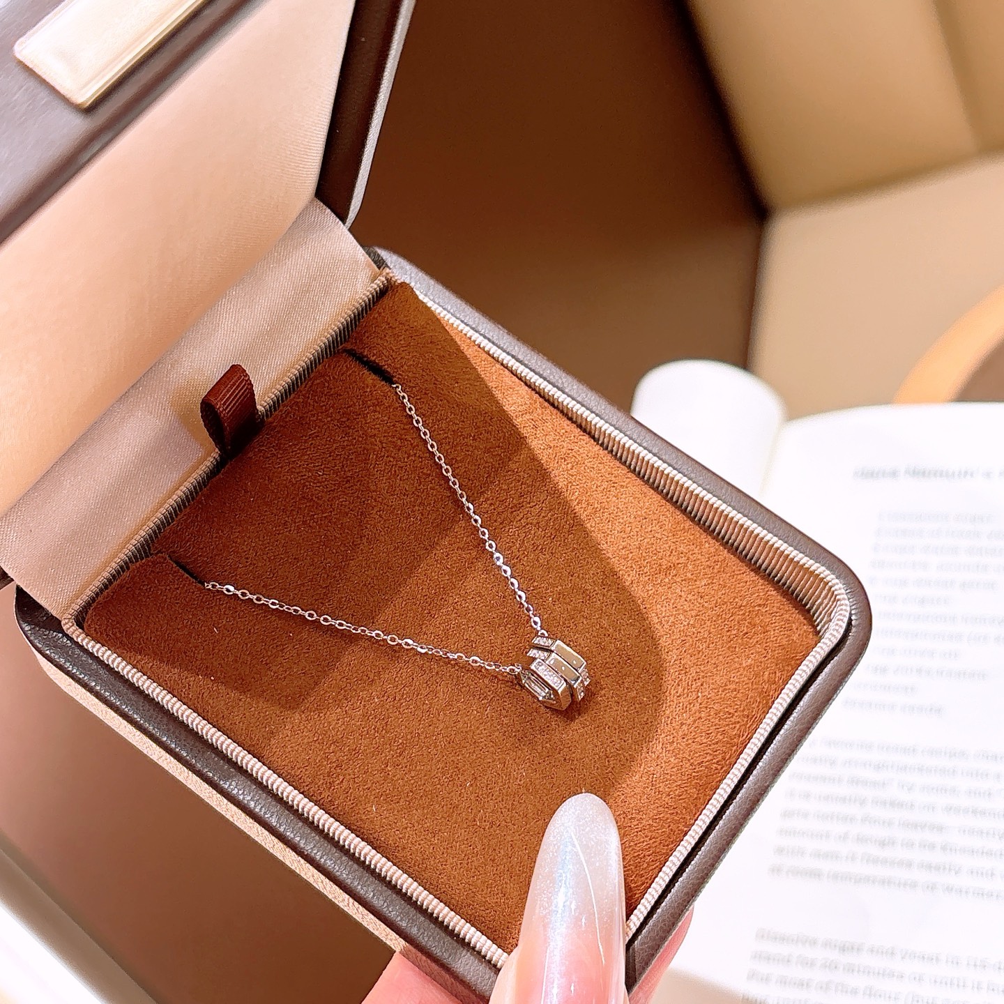 Fine Silver Necklace Fashion Birthday Gold