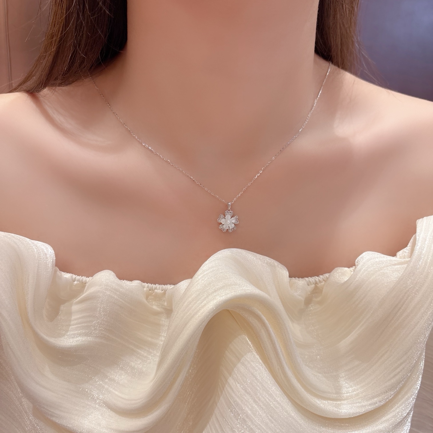 Nickel Free Silver Necklace Precision Father's Day Gold