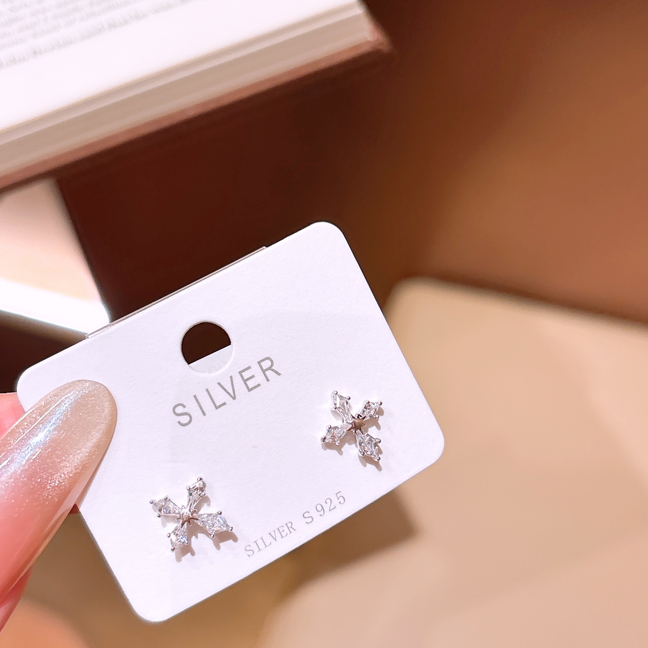 柔らかニッケル無添加銀イヤリングゴールド 親友へのプレゼント