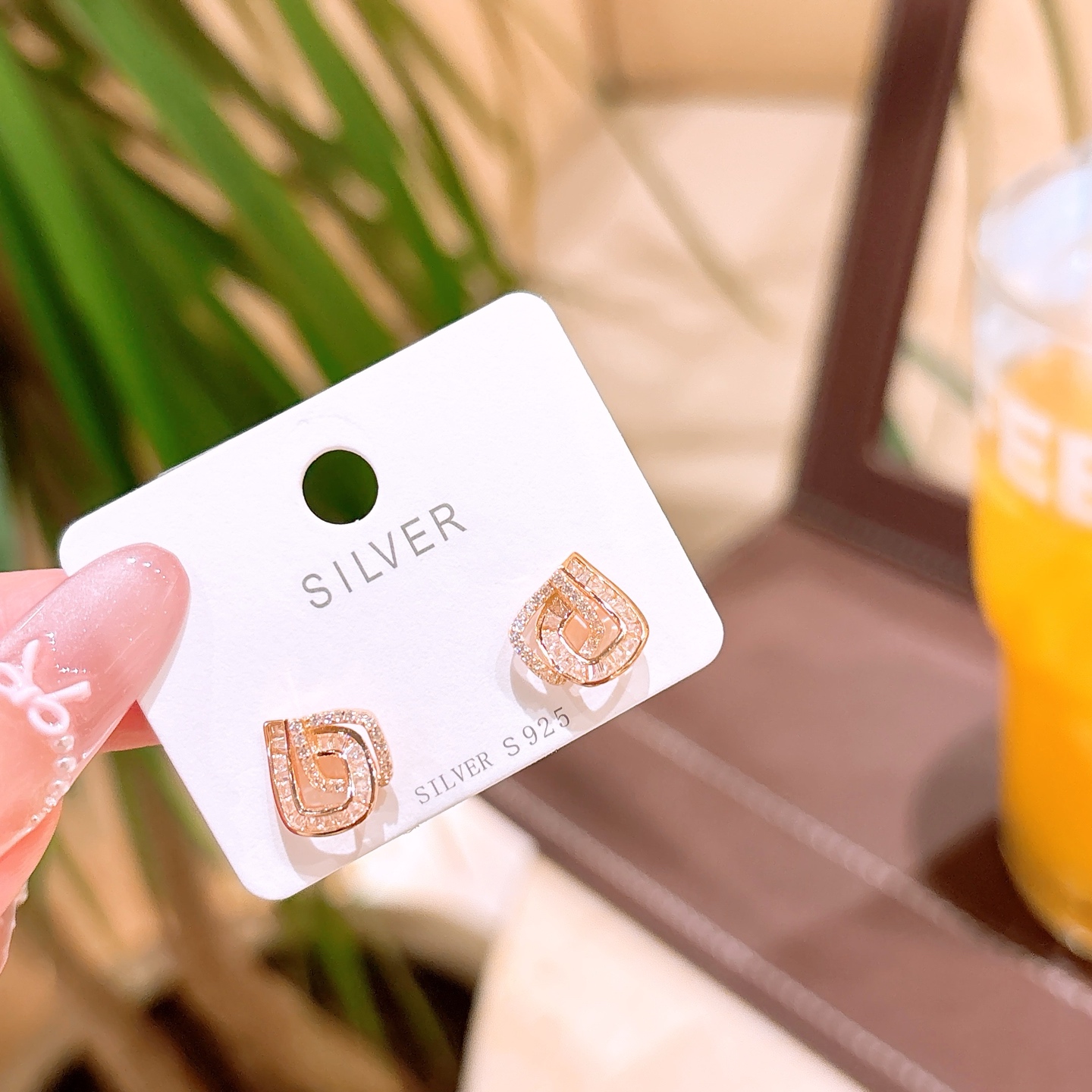 Low Allergy Silver Earrings Vintage Graduation Silver