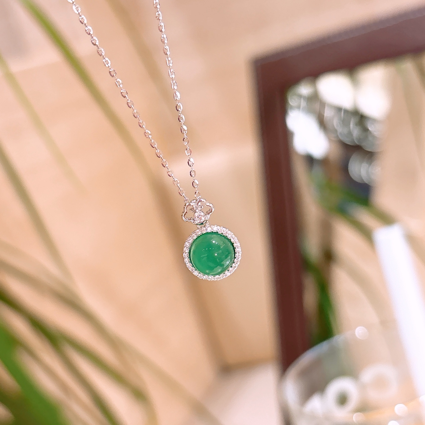 清純低アレルギー銀ネックレスシルバー 婚約