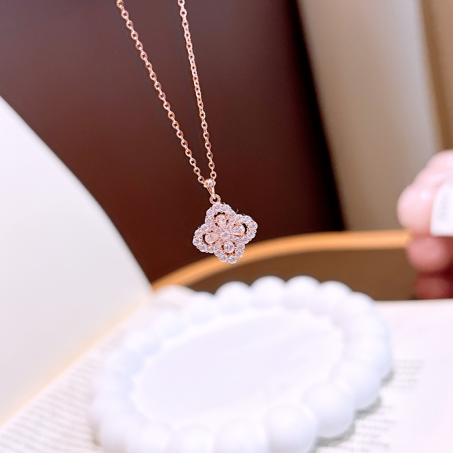 Solid Silver Necklace Unique Date Night Silver