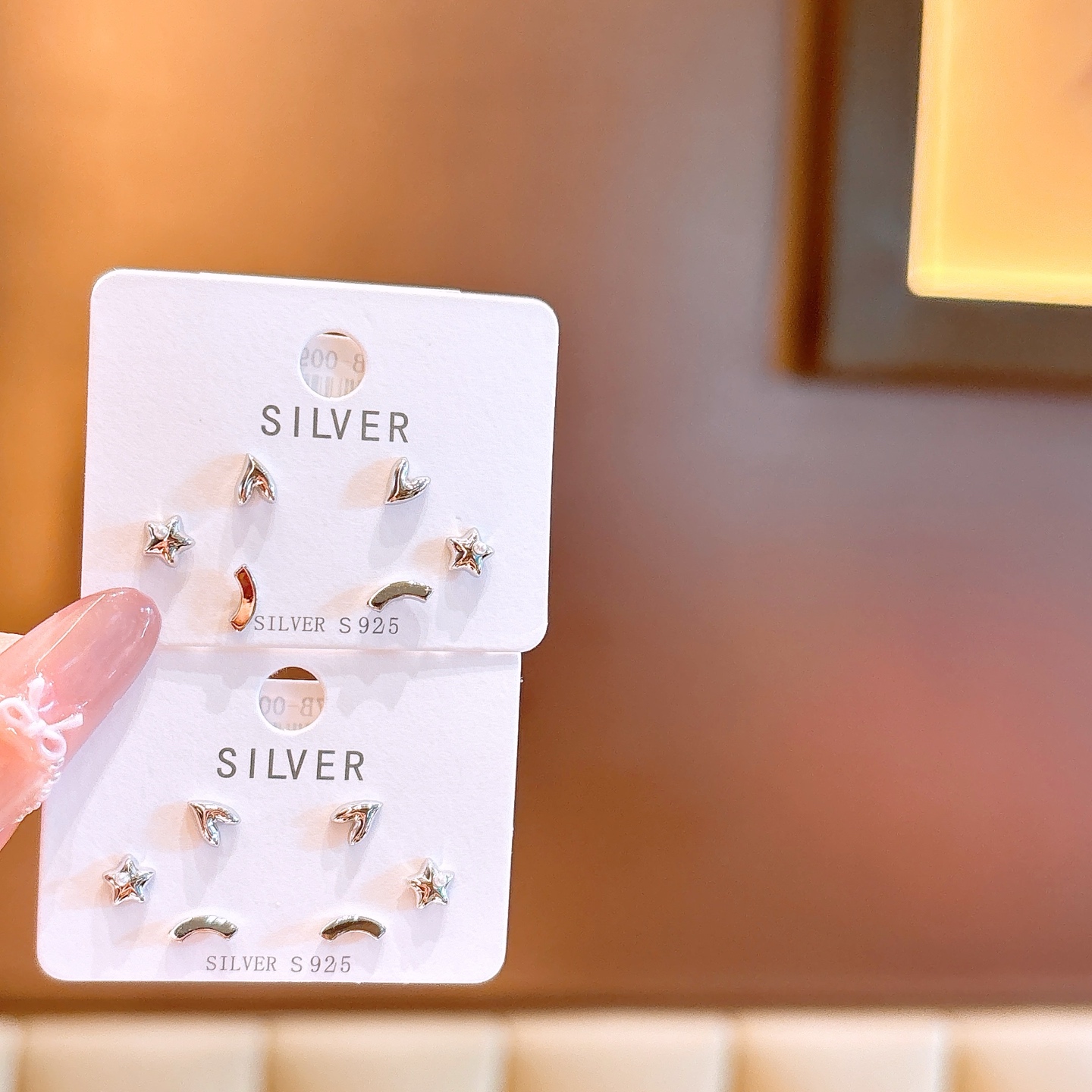 Hypoallergenic Silver Earrings French Everyday Wear Silver