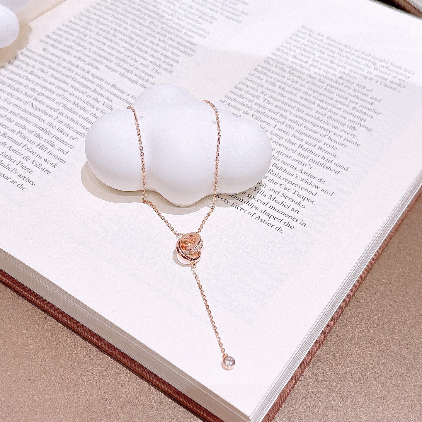 柔らかS925スターリングシルバーネックレスシルバー 新年