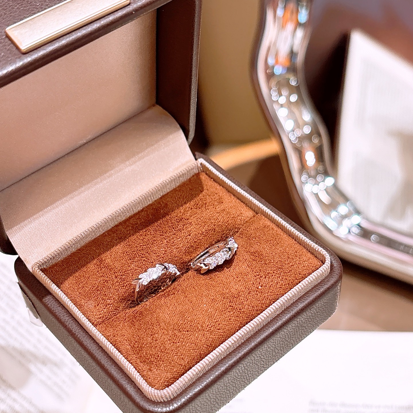 925 Silver Moissanite Ear Cuffs Fashion New Year Gold