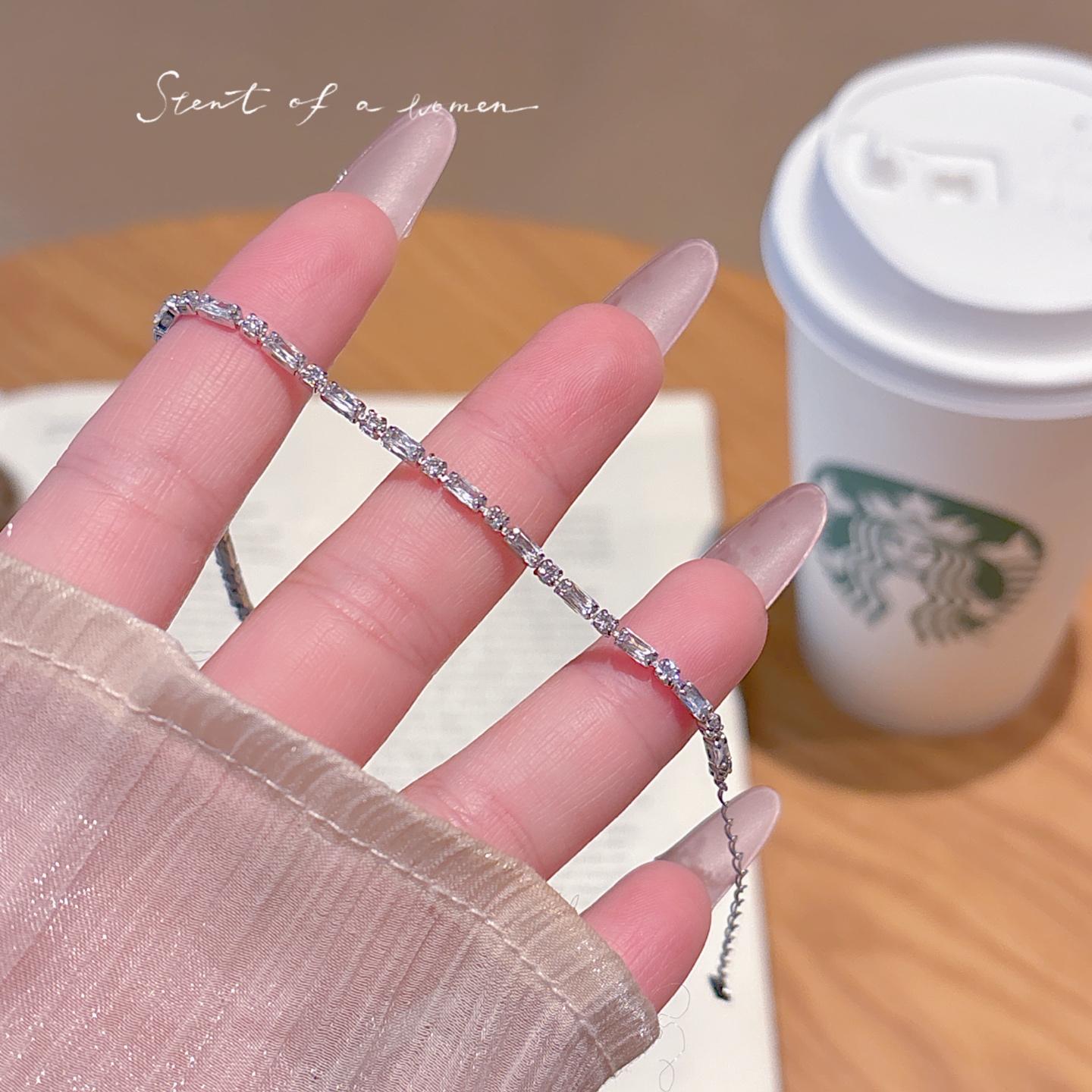 遊び心S925スターリングシルバーブレスレットゴールド 母の日