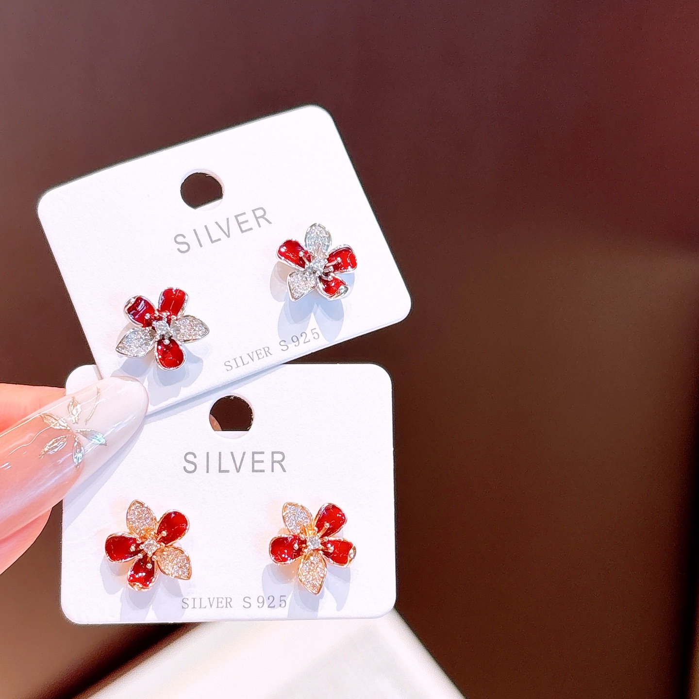 Fine Silver Earrings Lively Confession Silver