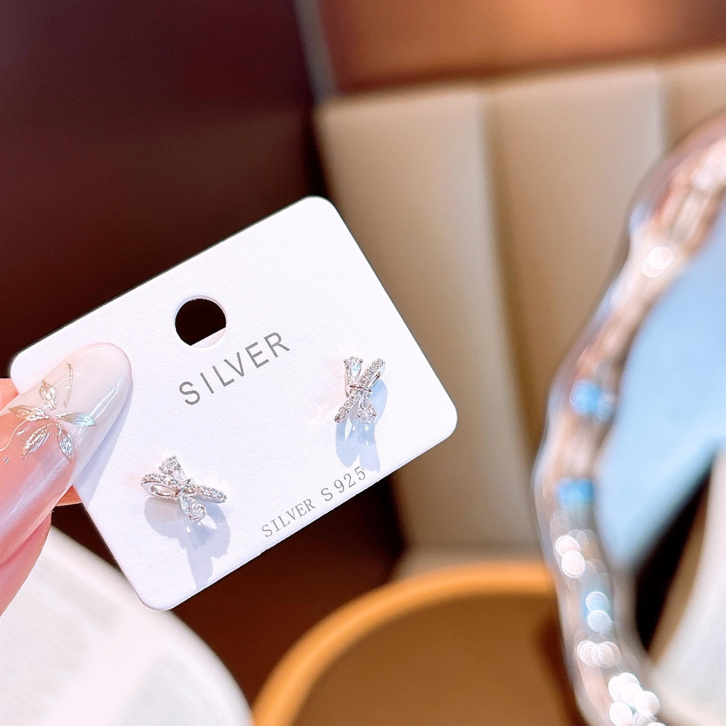 Low Allergy Silver Earrings Ultra Minimal Graduation Gold