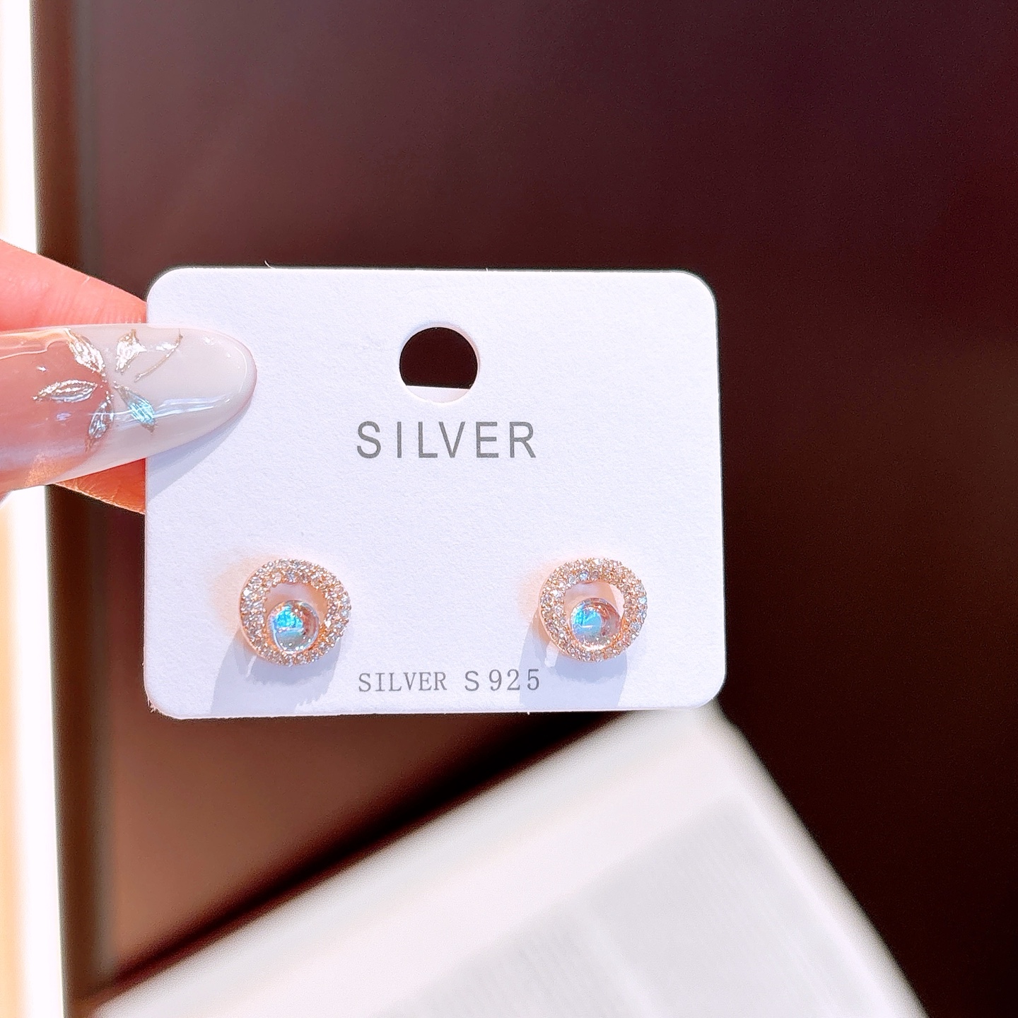 Nickel Free Silver Earrings Artistic Confession Gold