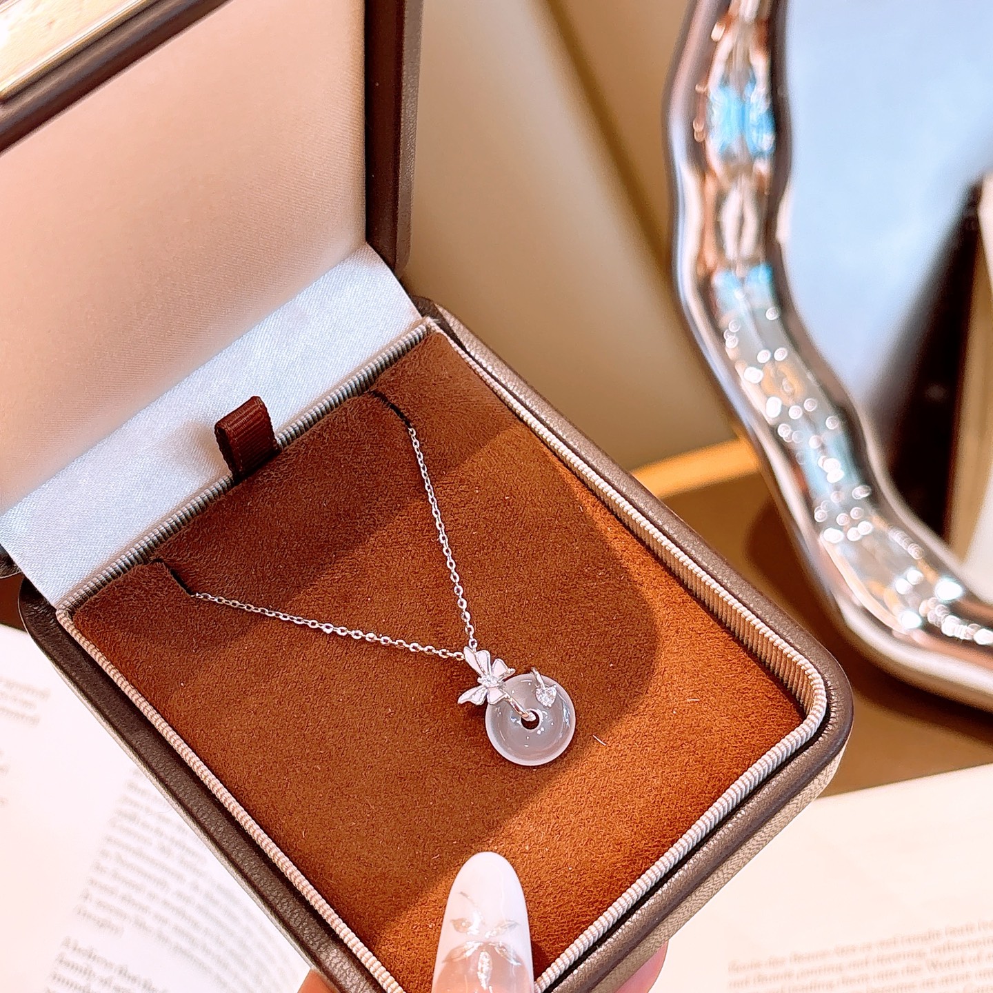 高級感ニッケル無添加銀ネックレスシルバー 年次パーティー