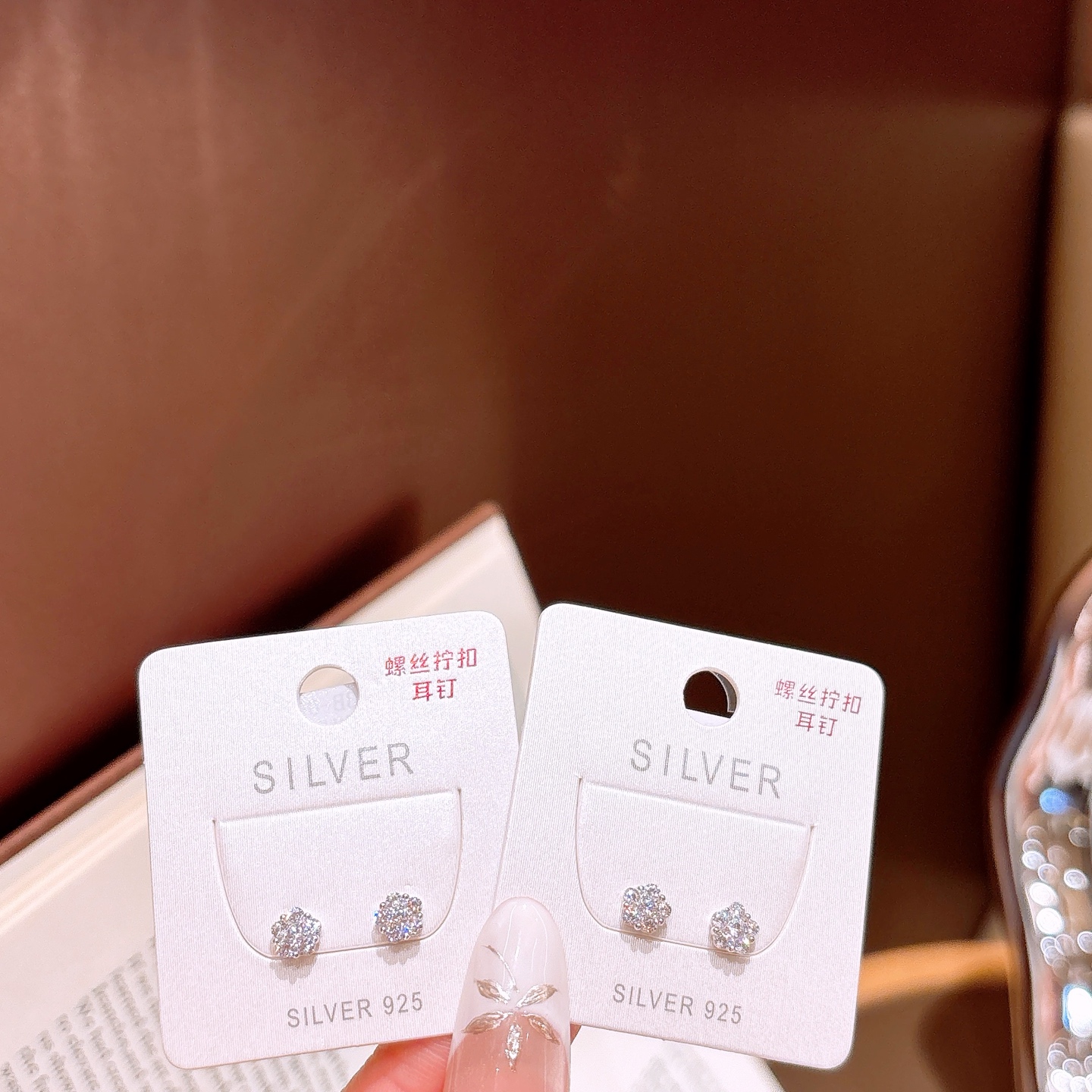 ラグジュアリー低アレルギー銀イヤリングゴールド 職場