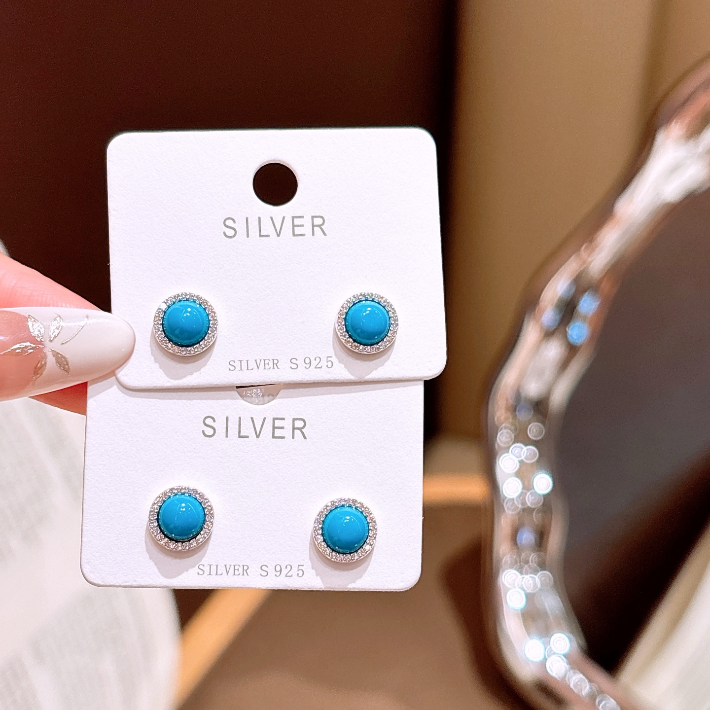 Low Allergy Silver Earrings Girly Date Night Silver