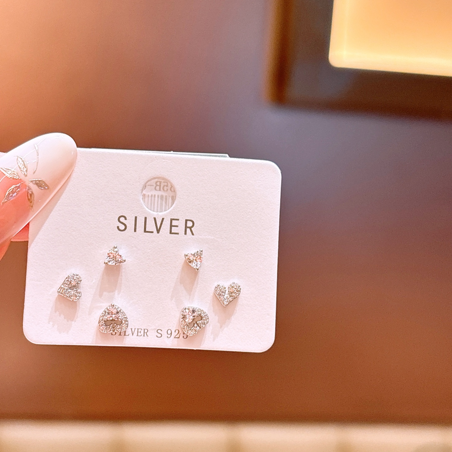 Nickel Free Silver Earrings Playful Engagement Gold