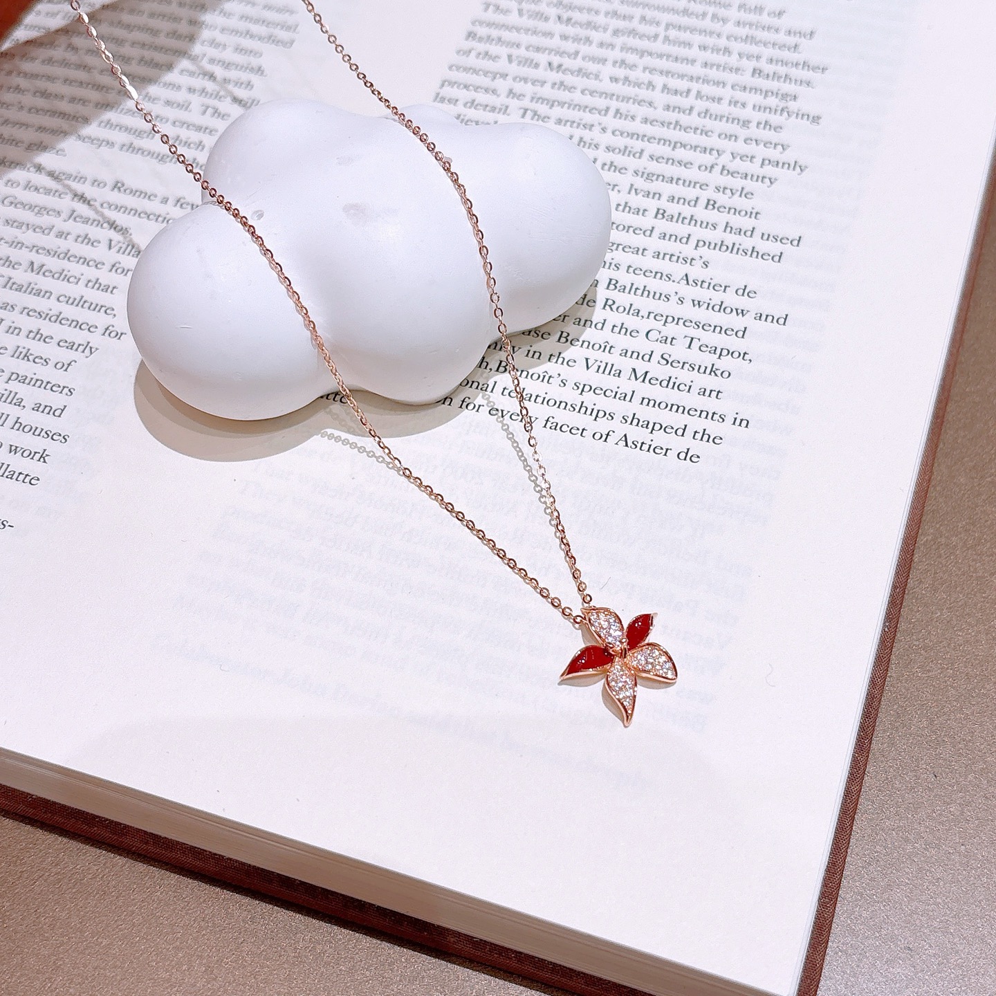 ファッション低アレルギー銀ネックレスゴールド バレンタインデー